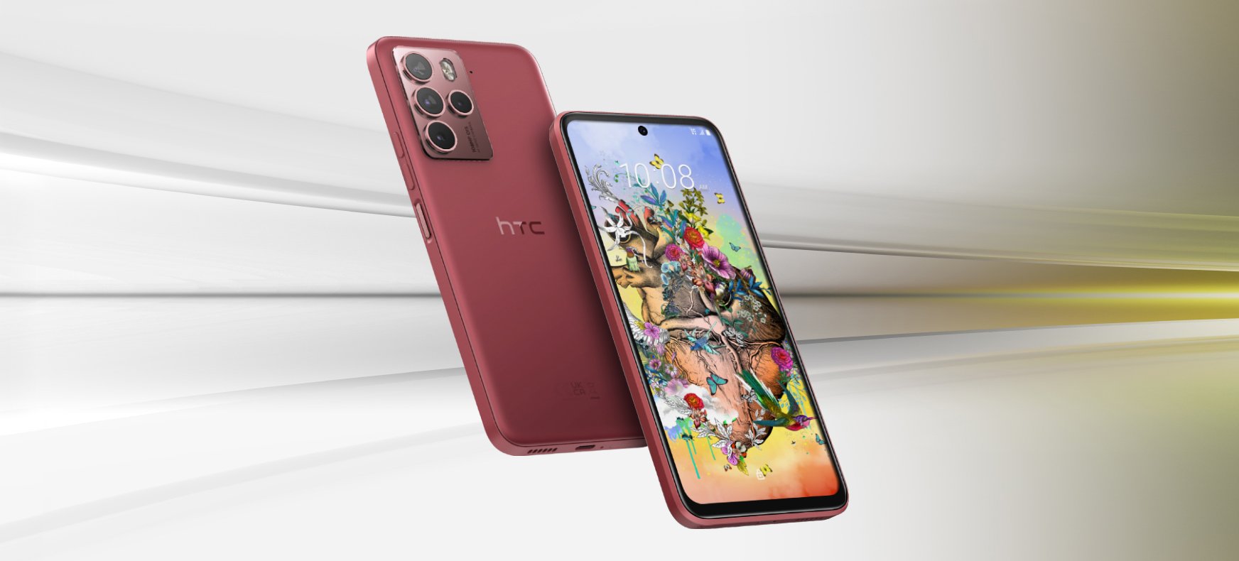 HTC U23 pro 系列再添新色「迷霧紅」氣派登場 搭配指定資費方案 手機 0 元開心帶回家 @3C 達人廖阿輝