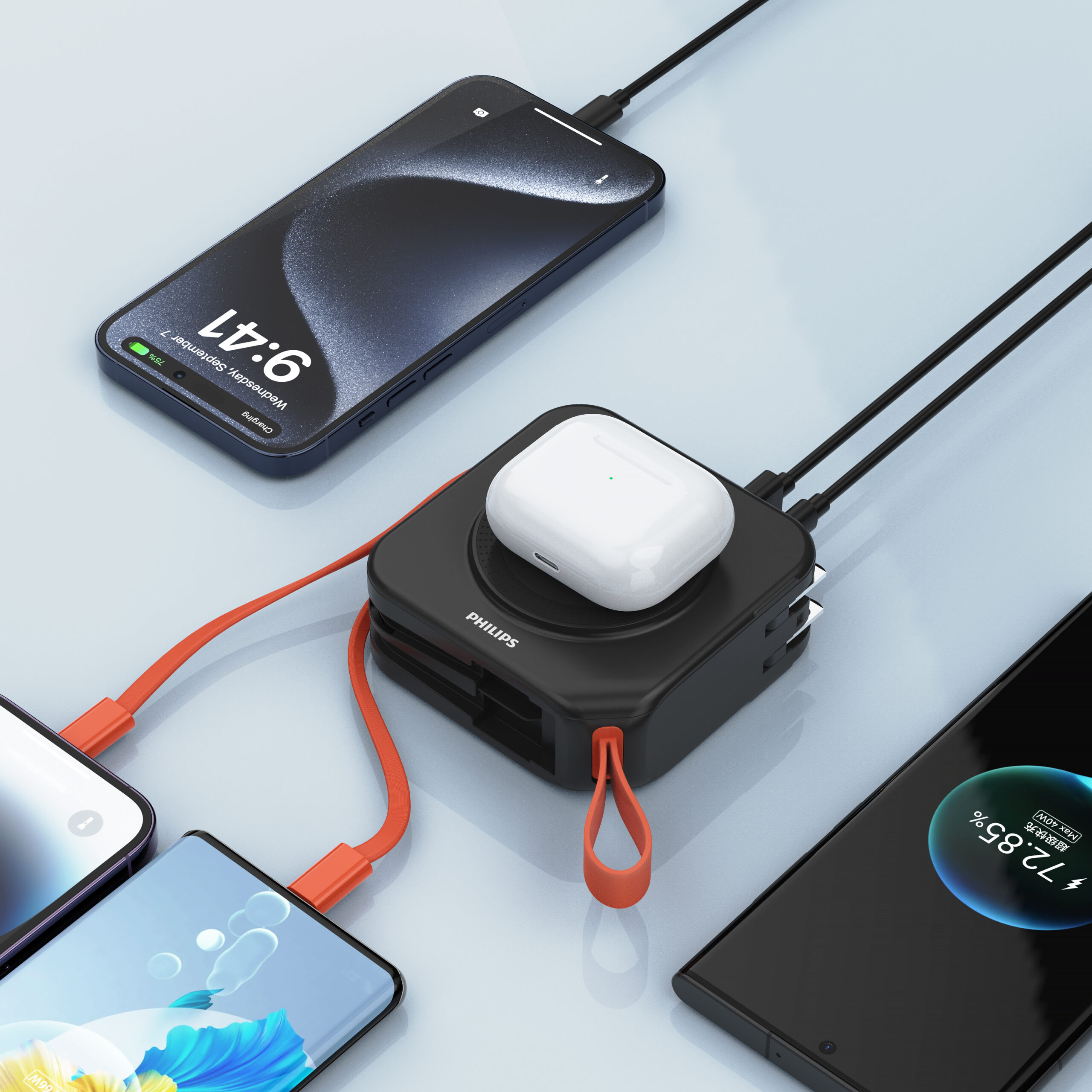 PHILIPS 發表 FunCube 十合一行動電源　早鳥預購價 1,390 元 Fun 心玩、 Fun 色選、放心充　一台多用讓你安全快速充電 @3C 達人廖阿輝