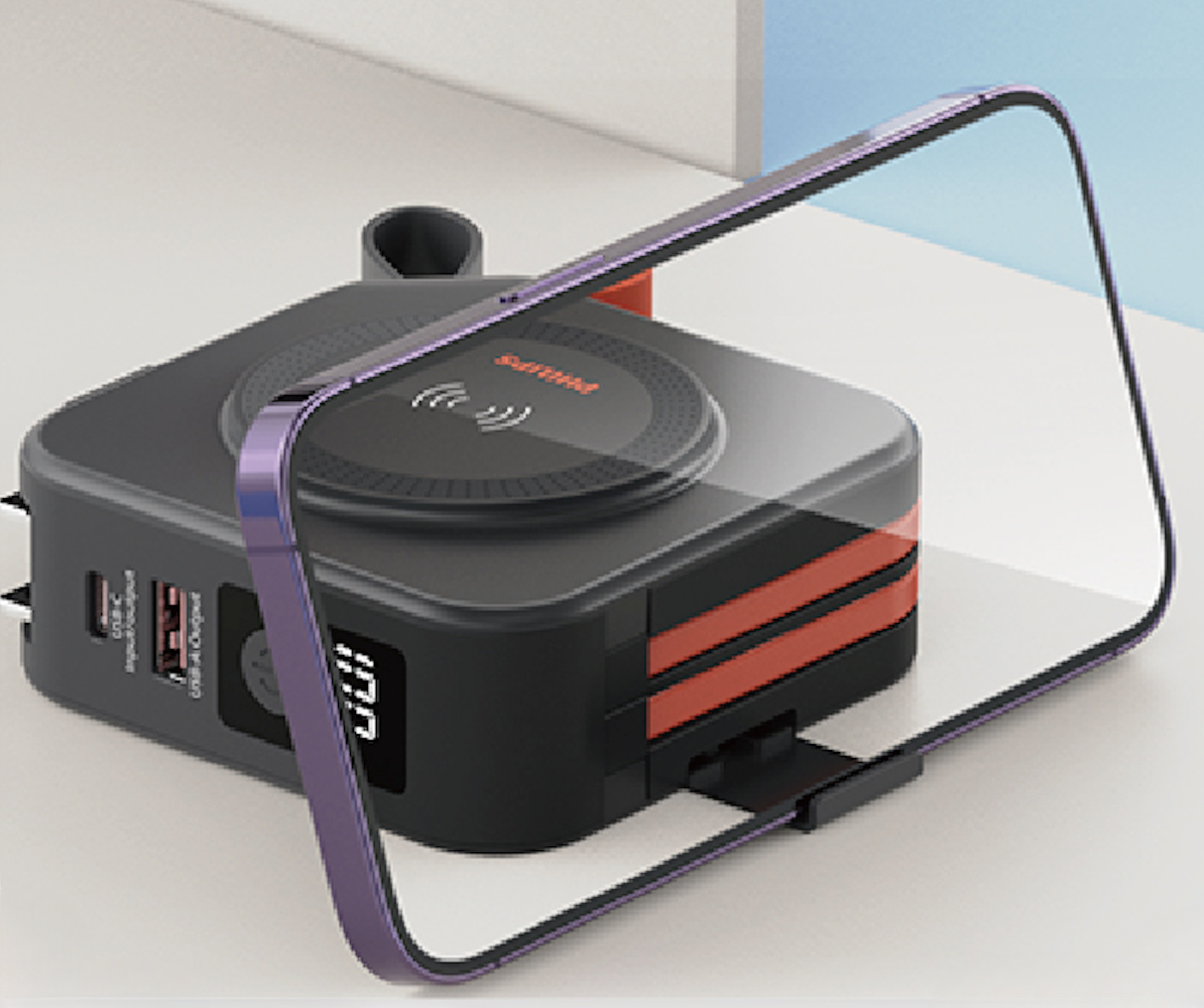 PHILIPS 發表 FunCube 十合一行動電源　早鳥預購價 1,390 元 Fun 心玩、 Fun 色選、放心充　一台多用讓你安全快速充電 @3C 達人廖阿輝