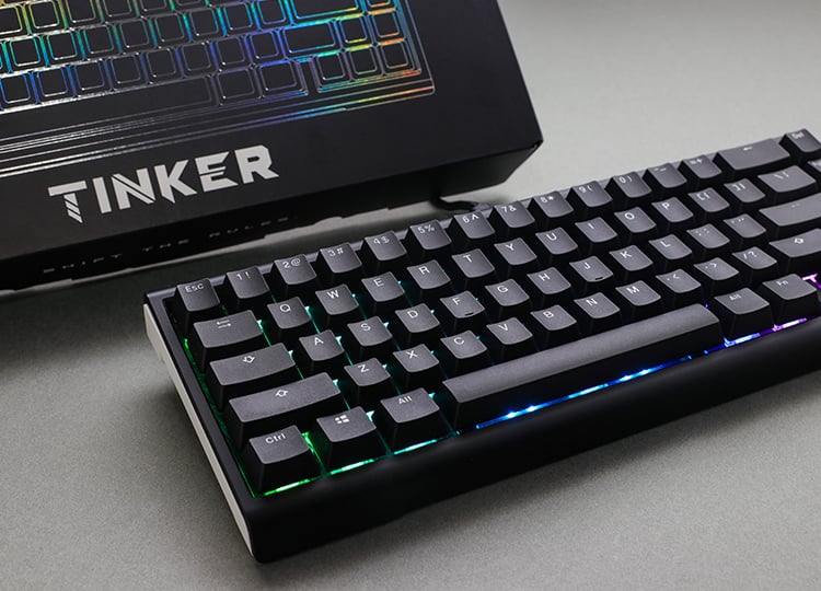 ProjectD 推出客製化 Tinker 65 機械式鍵盤 支援 QMK/VIA 、還有 Barebone 的選擇！ @3C 達人廖阿輝