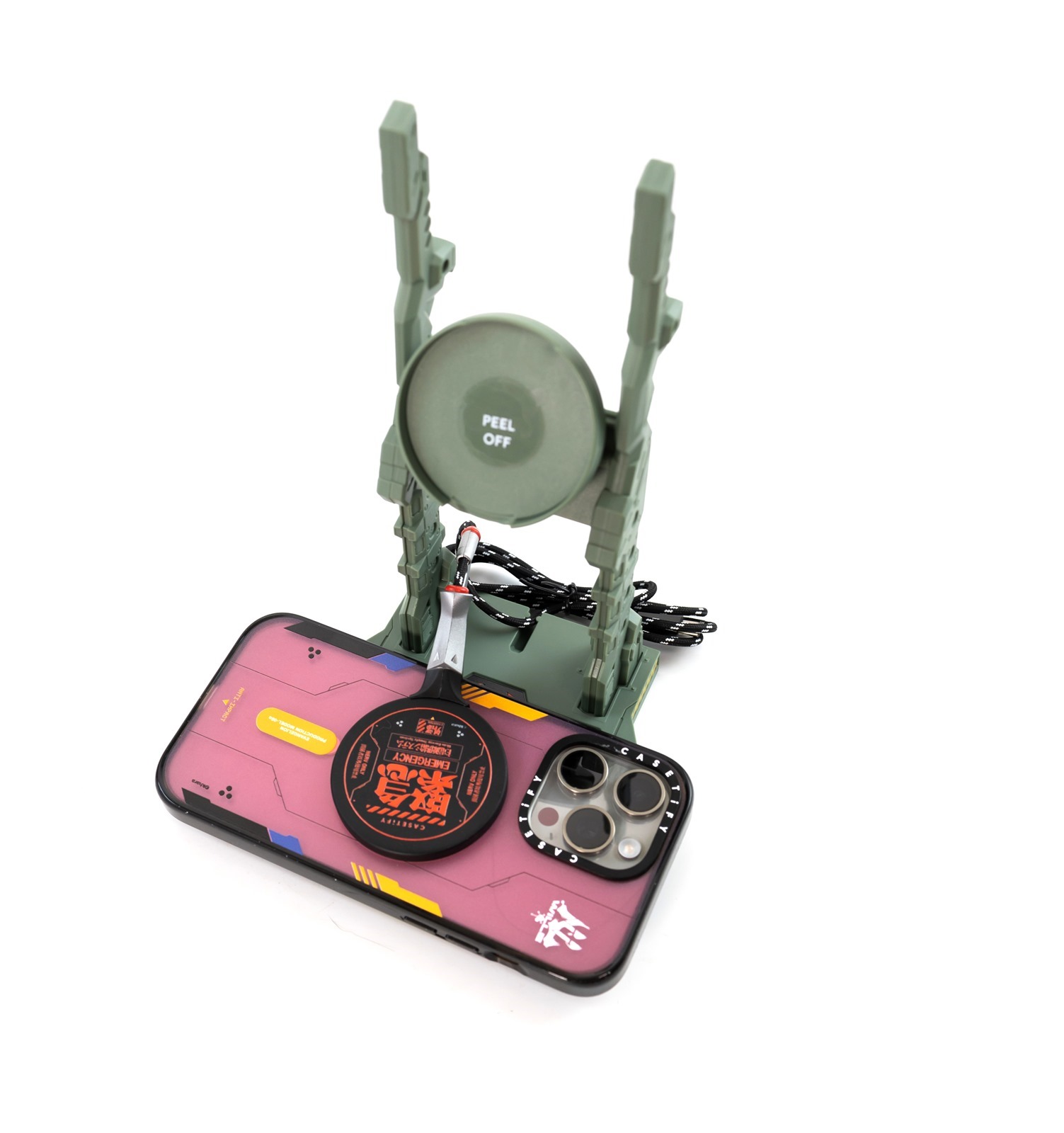 CASETiFY x 新世紀福音戰士 手機 MagSafe 無線充電座開箱分享 @3C 達人廖阿輝