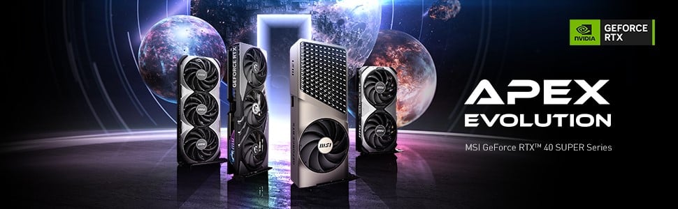 MSI 推出 NVIDIA® GeForce RTX™ 40 SUPER 系列顯示卡 @3C 達人廖阿輝