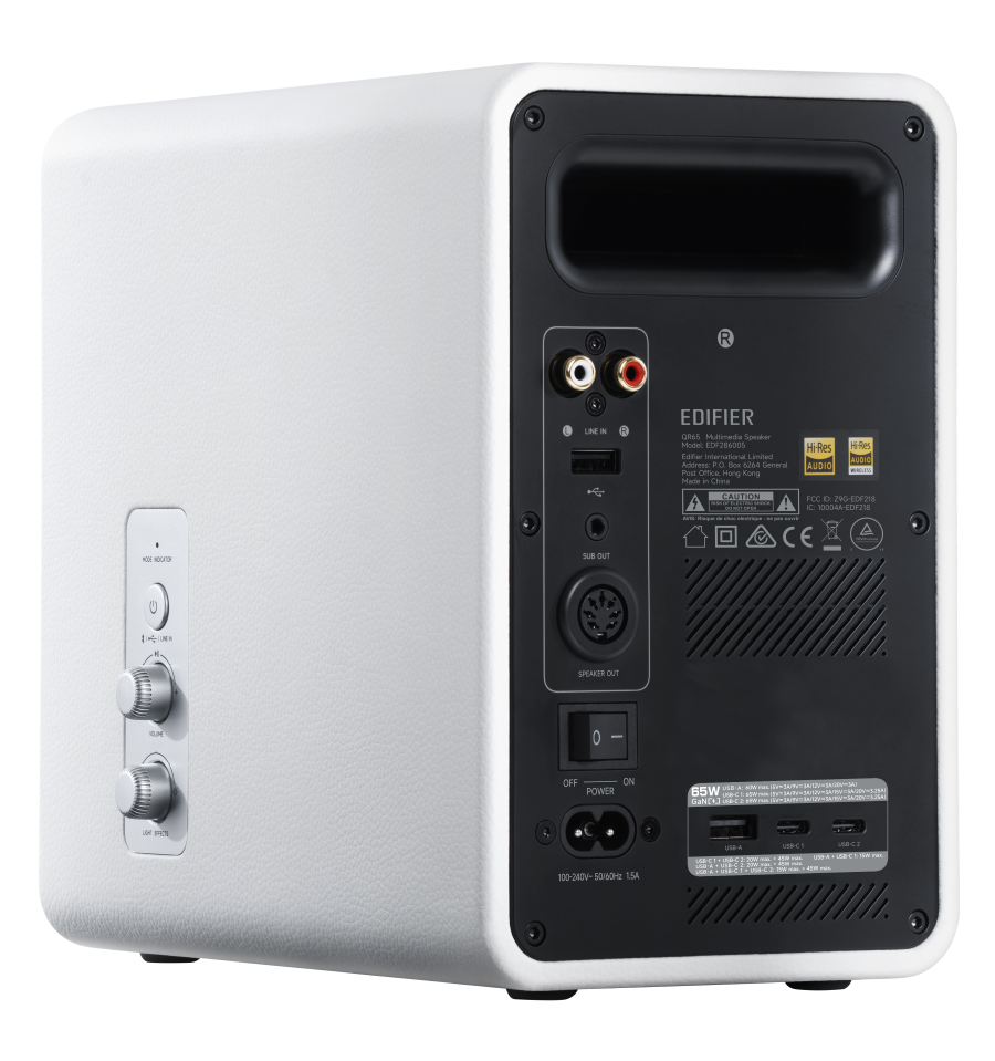 EDIFIER QR65 桌面藍牙揚聲器 重新定義新時代音響潮流 獨家聲學與電學設計 打造頂級私人劇院饗宴 @3C 達人廖阿輝