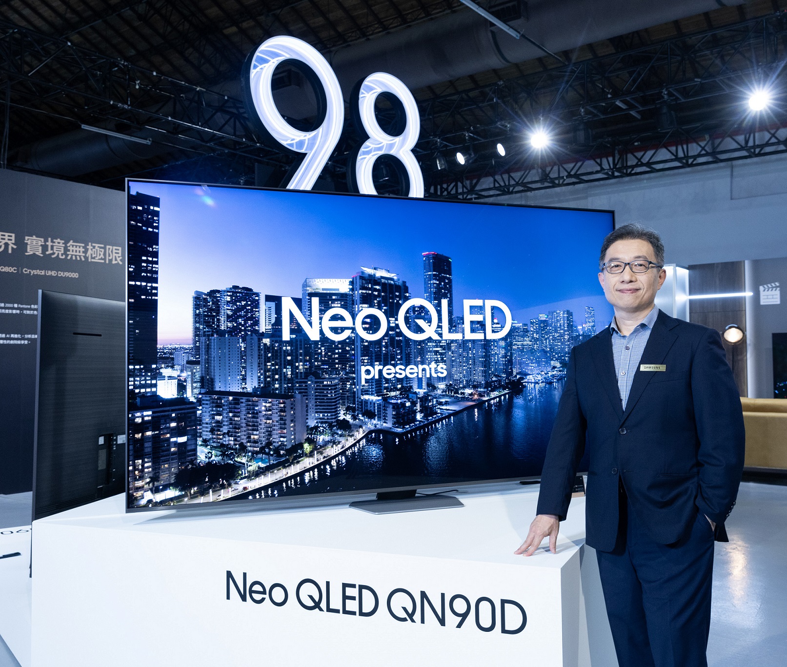 Samsung AI 創視紀 2024 年智慧顯示器驚艷登場 Neo QLED 8K AI 影像升頻、 OLED 獨家抗反光真星黑技術 設計生活系列再添生力軍 全新 Music Frame 美學風格音響居家美學新選擇 @3C 達人廖阿輝