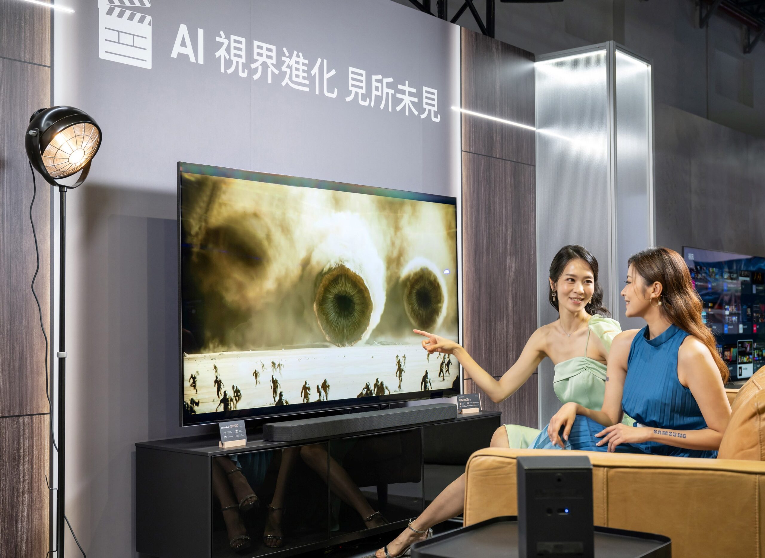 Samsung AI 創視紀 2024 年智慧顯示器驚艷登場 Neo QLED 8K AI 影像升頻、 OLED 獨家抗反光真星黑技術 設計生活系列再添生力軍 全新 Music Frame 美學風格音響居家美學新選擇 @3C 達人廖阿輝