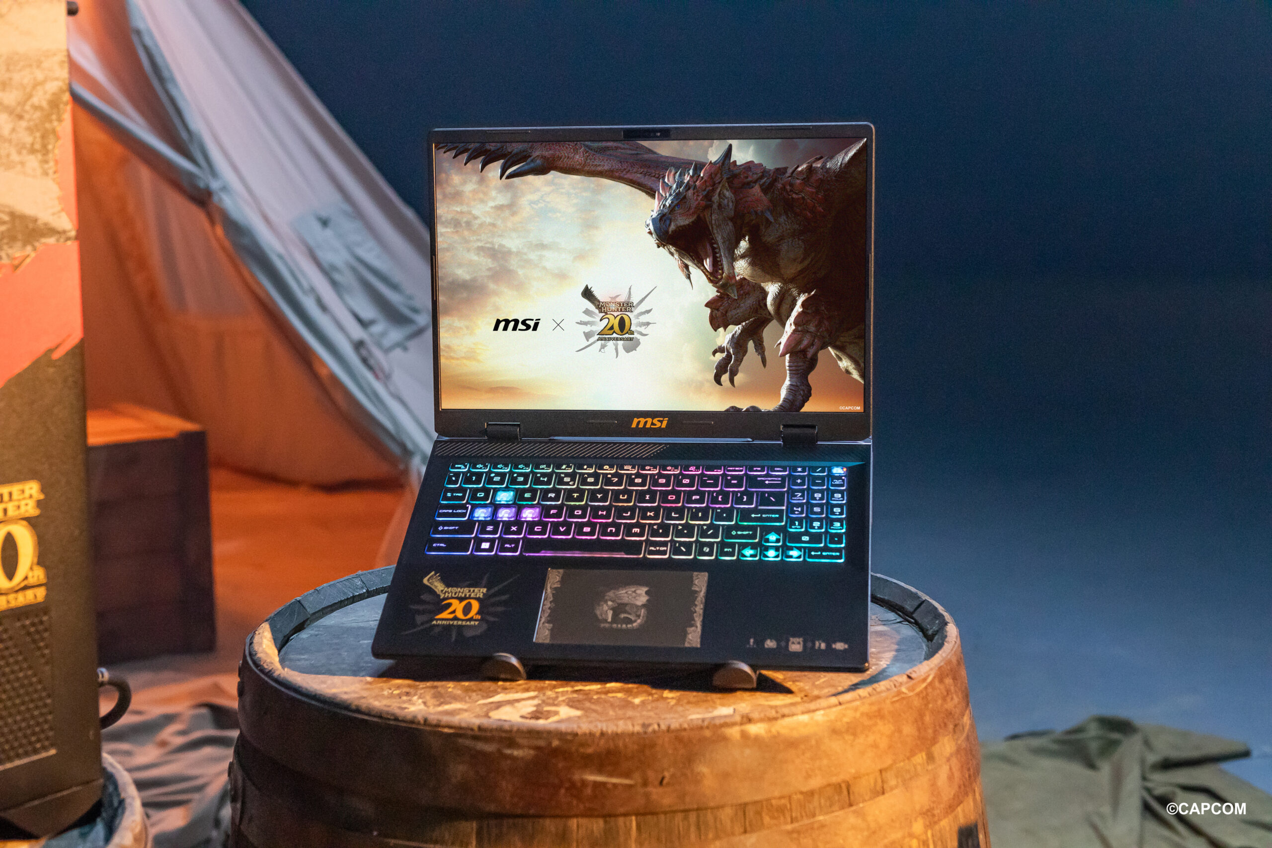 MSI 宣布推出 Crosshair 16 HX Monster Hunter™ Edition 聯名筆電 共同歡慶《Monster Hunter》遊戲 20 週年 @3C 達人廖阿輝