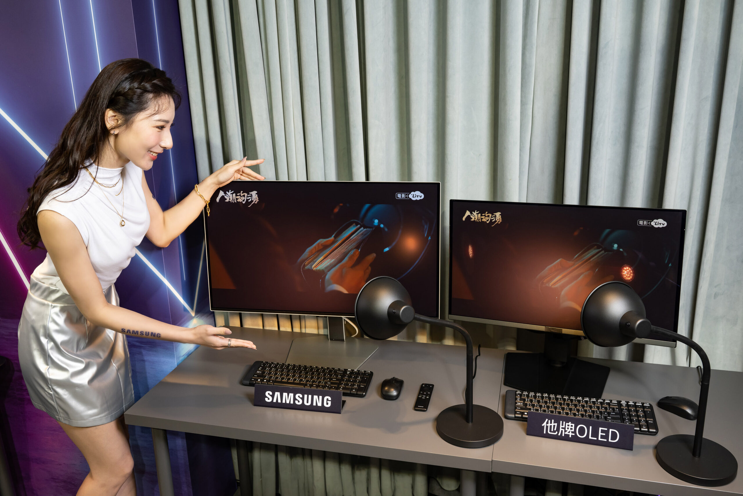 三星引領智慧星視界 全新 Odyssey OLED 、 Smart Monitor 、 ViewFinity 開啟桌上 AI 潮生活 @3C 達人廖阿輝