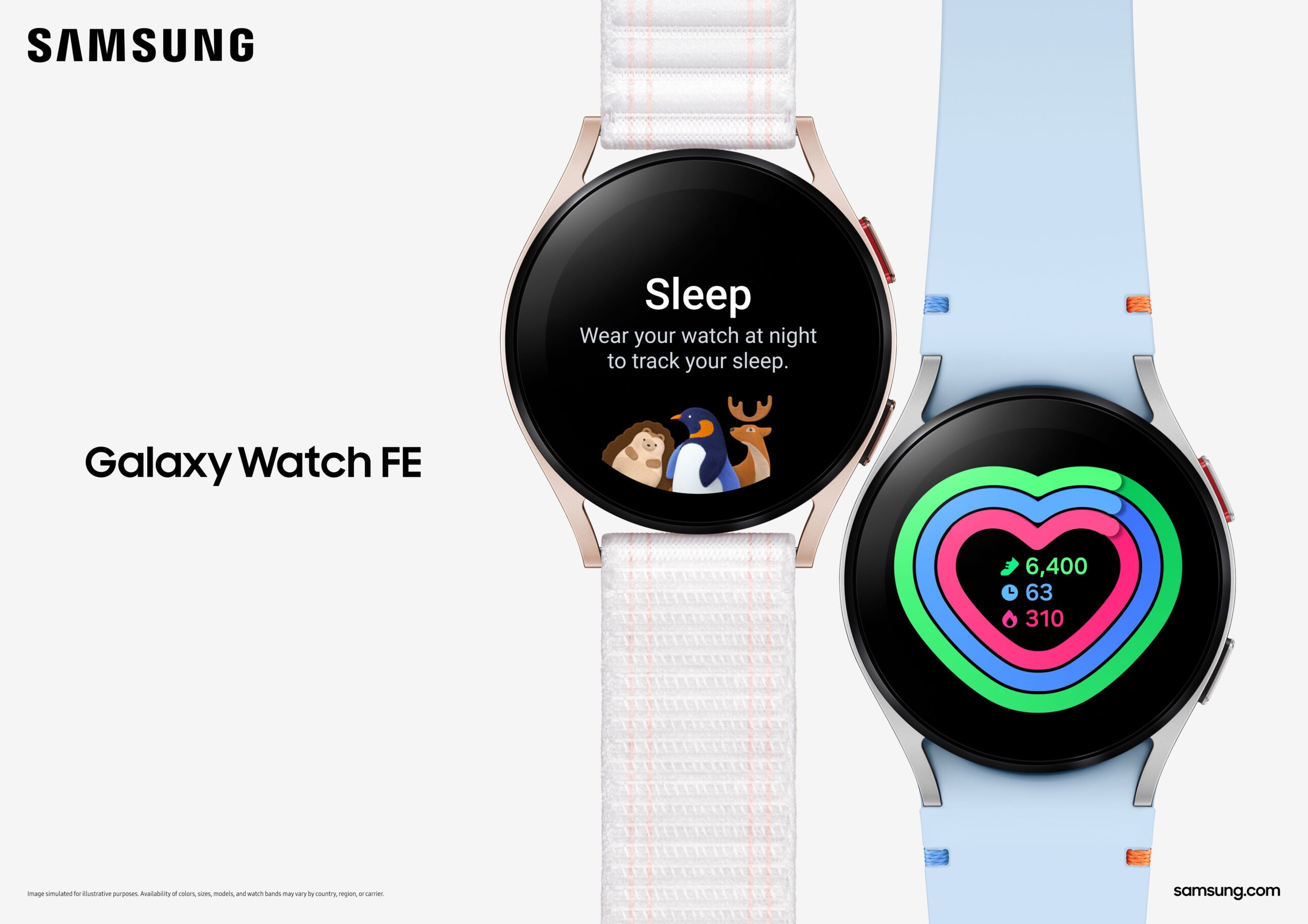 三星進軍入門智慧手錶市場 Galaxy Watch FE 全方位智慧新夥伴登場 集結耐用藍寶石玻璃、全面運動偵測與健康監測功能 小資星粉體驗新選擇 @3C 達人廖阿輝