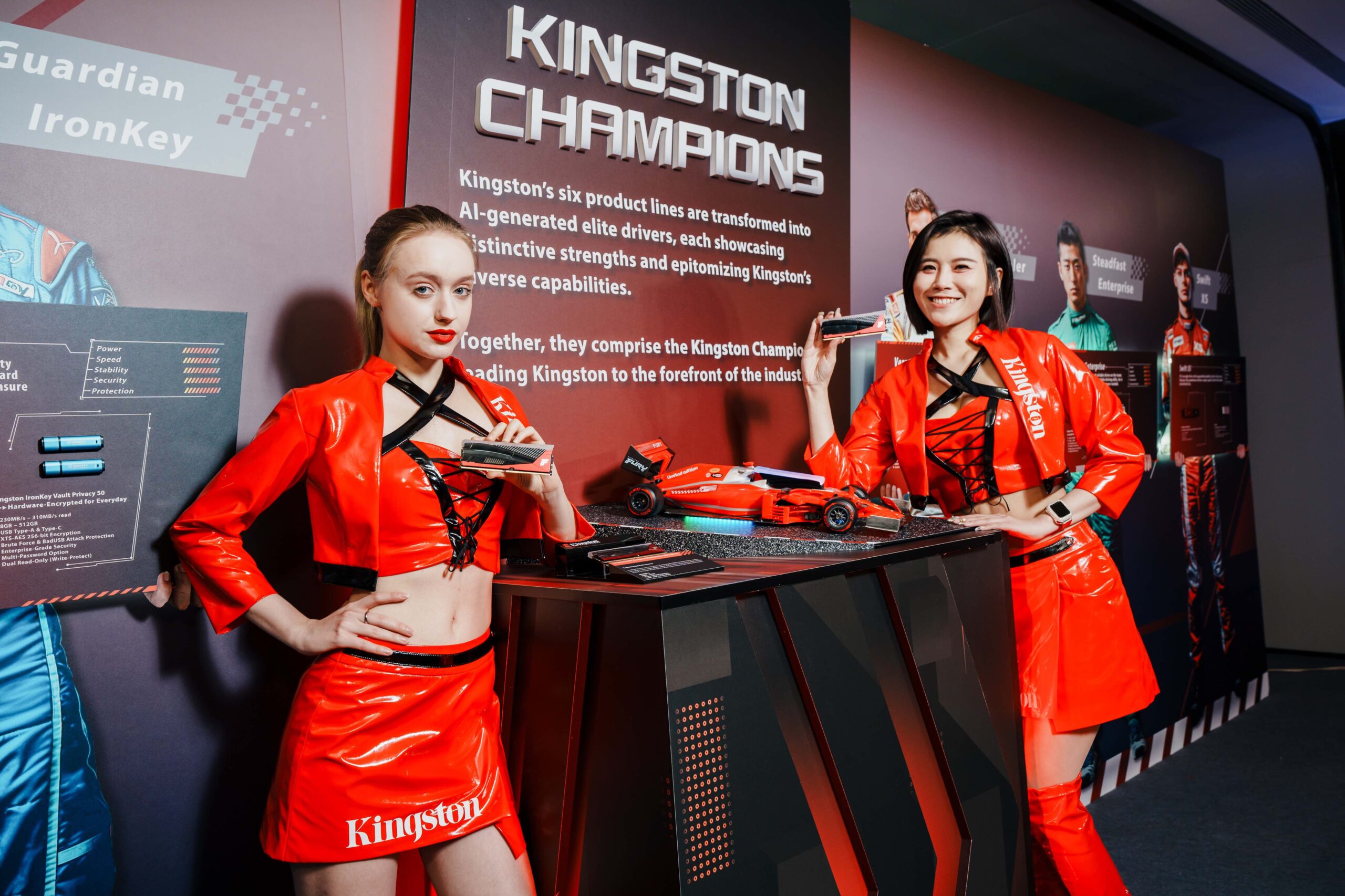 COMPUTEX 2024： 金士頓「衝破極限」賽車主題展間 全球首度曝光 DDR5 限量賽車記憶體、 DDR5 CAMM2 及 AI 應用 @3C 達人廖阿輝