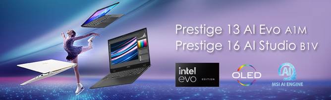 MSI 於 IFA 2024 發表新一代 AI+ 電競與商務筆電,同步在台上市 @3C 達人廖阿輝 MSI 於 IFA 2024 發表新一代 AI+ 電競與商務筆電,同步在台上市 @3C 達人廖阿輝