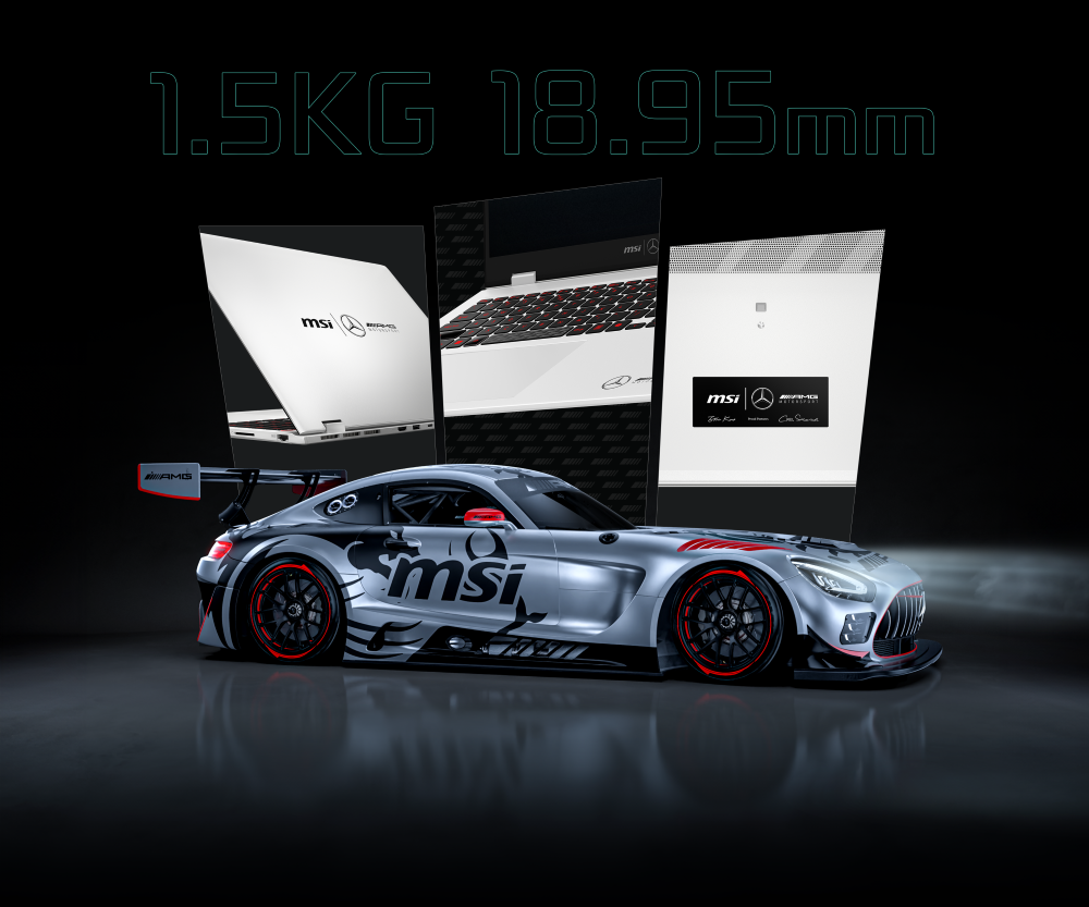 MSI x Mercedes-AMG 再度聯手！Prestige 16 AI+ 聯名款筆電登場 即日起開放預購 @3C 達人廖阿輝