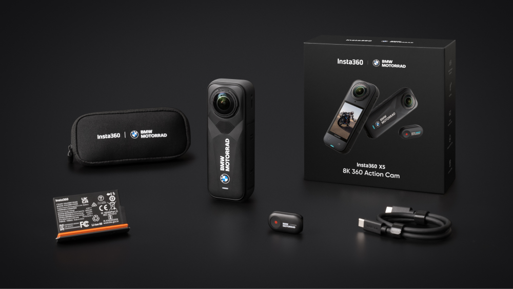 Insta360 攜手 BMW Motorrad 推出限量聯名款 X5 全新升級 登場 為極速騎士而生！專為騎乘打造的運動攝影旗艦機現身 @3C 達人廖阿輝