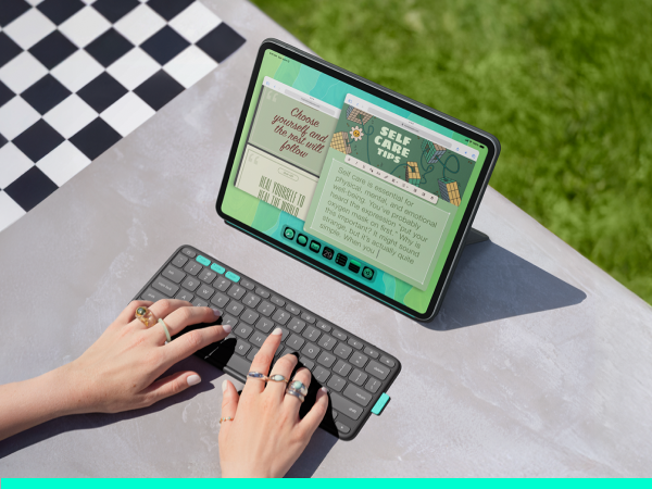 Logitech 推出全新 Flip Folio 鍵盤保護支架 iPad 配件正式登台 橫直切換、多角度支援、多裝置連線，打造輕巧高效的行動生活體驗 @3C 達人廖阿輝