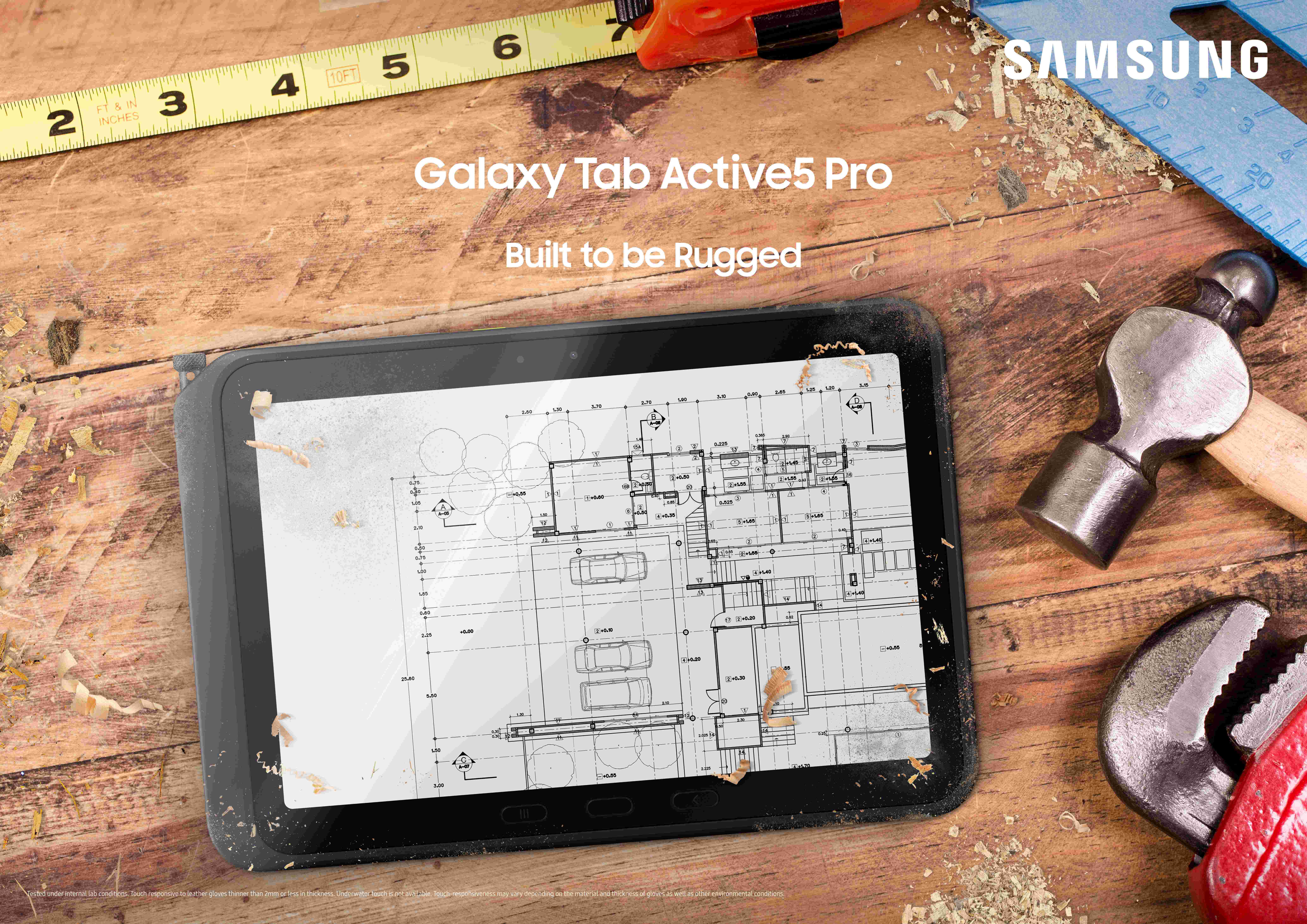 三星推出 Galaxy Tab Active5 Pro 商用強固平板 結合軍規級耐用與先進 AI 商務功能，助攻第一線工作者提升職場生產力 @3C 達人廖阿輝