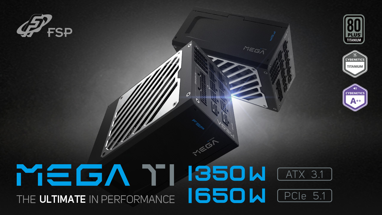 FSP 全新 MEGA TI 旗艦電源系列正式登場 MIT 精工打造，重新定義次世代極致電力體驗 @3C 達人廖阿輝