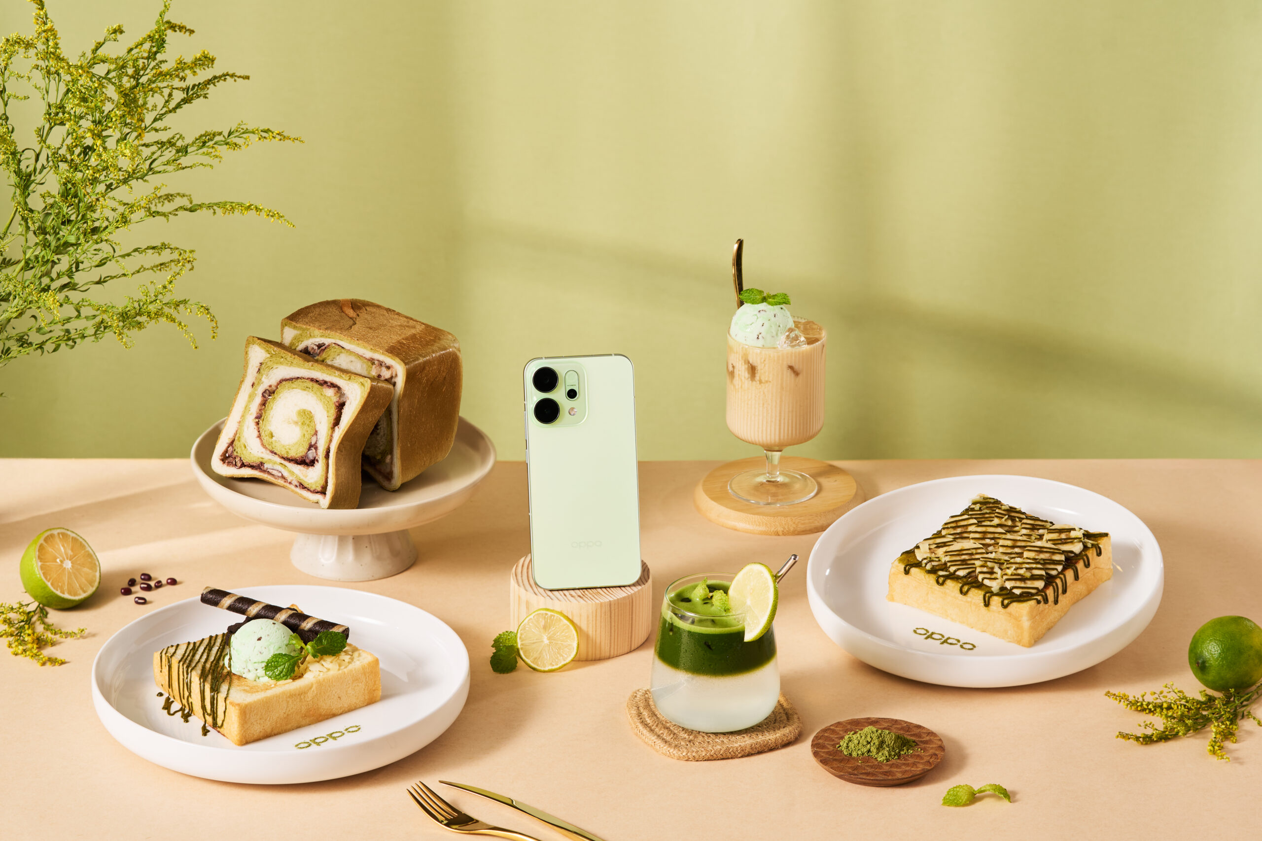 OPPO Reno14 推出清新新色「薄荷綠」攜手 Blivin Bakery 打造沁涼夏日輕食體驗 @3C 達人廖阿輝