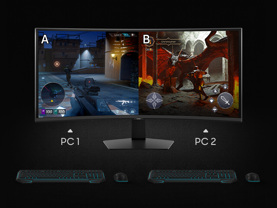 三星 Odyssey G75F 電競顯示器震撼登場 37 吋、 40 吋大尺寸曲面螢幕 打造極致沉浸新體驗 超高解析、高更新率、逼真色彩 完美滿足玩家與多工族群需求 @3C 達人廖阿輝