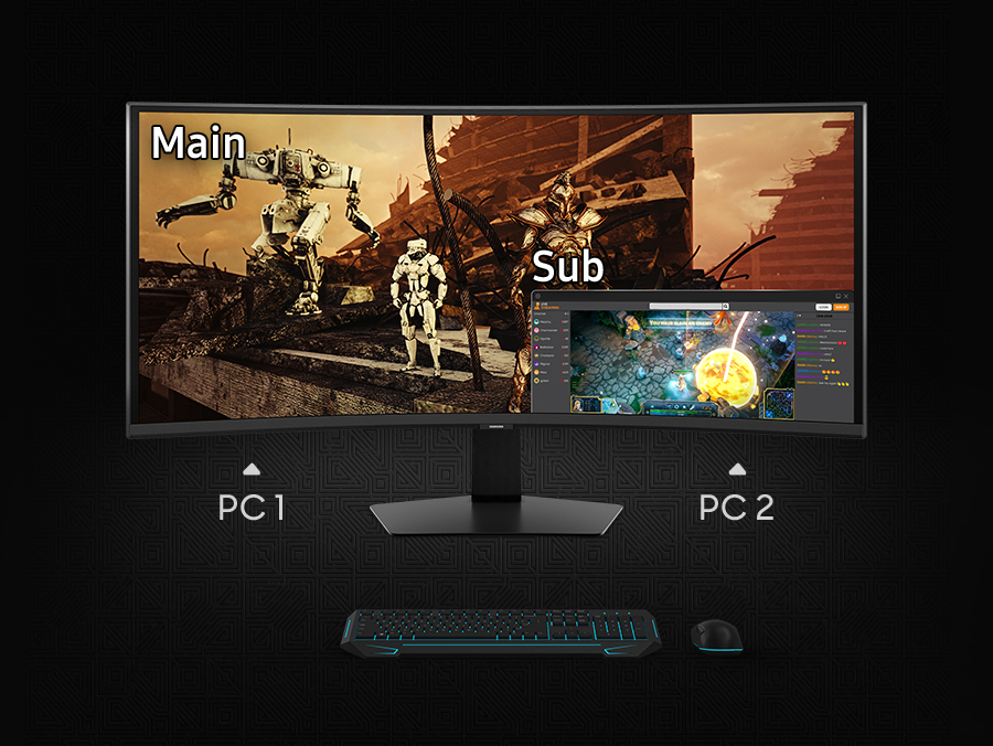 三星 Odyssey G75F 電競顯示器震撼登場 37 吋、 40 吋大尺寸曲面螢幕 打造極致沉浸新體驗 超高解析、高更新率、逼真色彩 完美滿足玩家與多工族群需求 @3C 達人廖阿輝