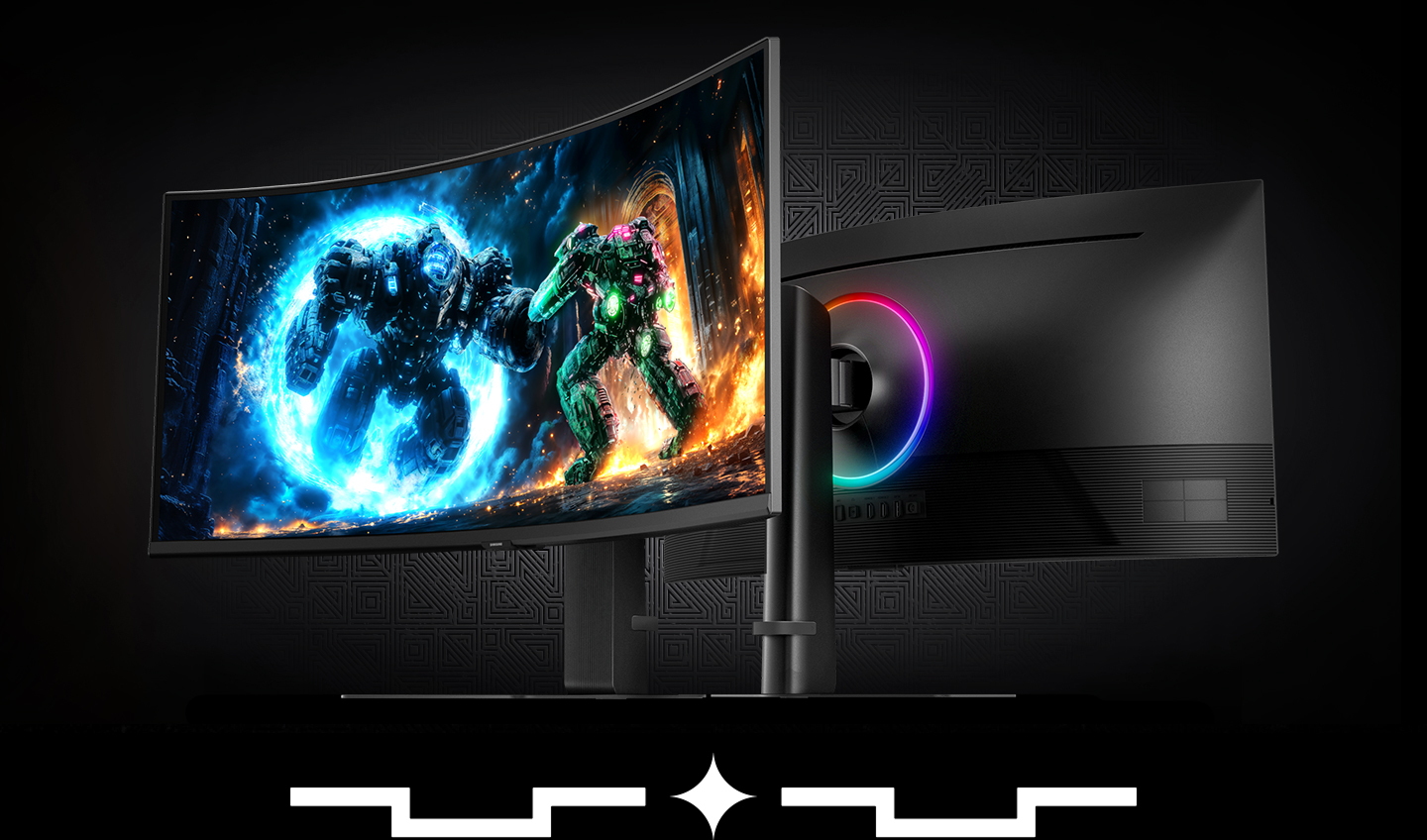 三星 Odyssey G75F 電競顯示器震撼登場 37 吋、 40 吋大尺寸曲面螢幕 打造極致沉浸新體驗 超高解析、高更新率、逼真色彩 完美滿足玩家與多工族群需求 @3C 達人廖阿輝