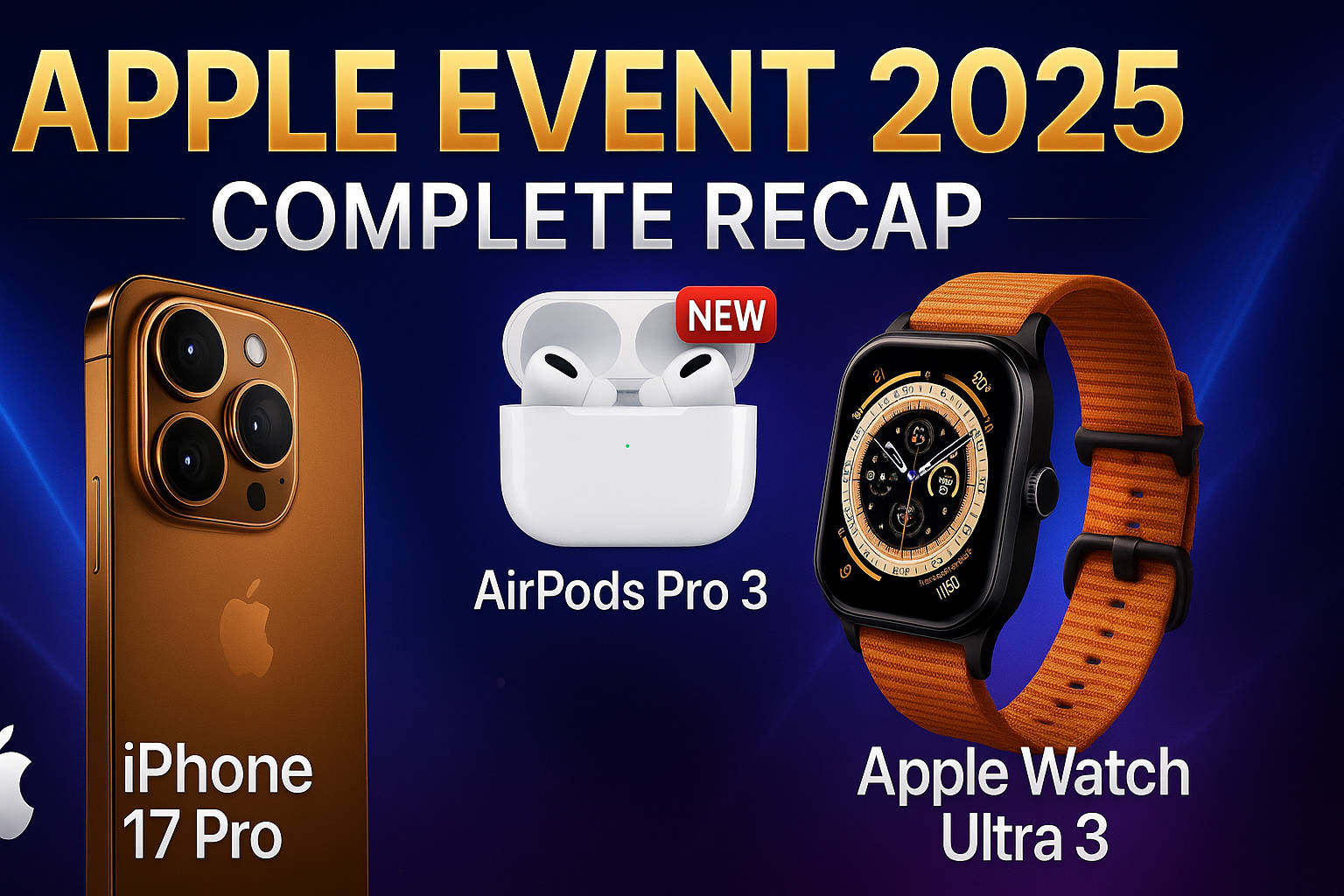 [影片] iPhone 17 還是 Air 香？秋季發表會重點懶人包 Watch 11 、 AirPods Pro 3 、 iPhone 17 、 iPhone Air 、 17 Pro 、 17 Pro Max 買哪款？ @3C 達人廖阿輝