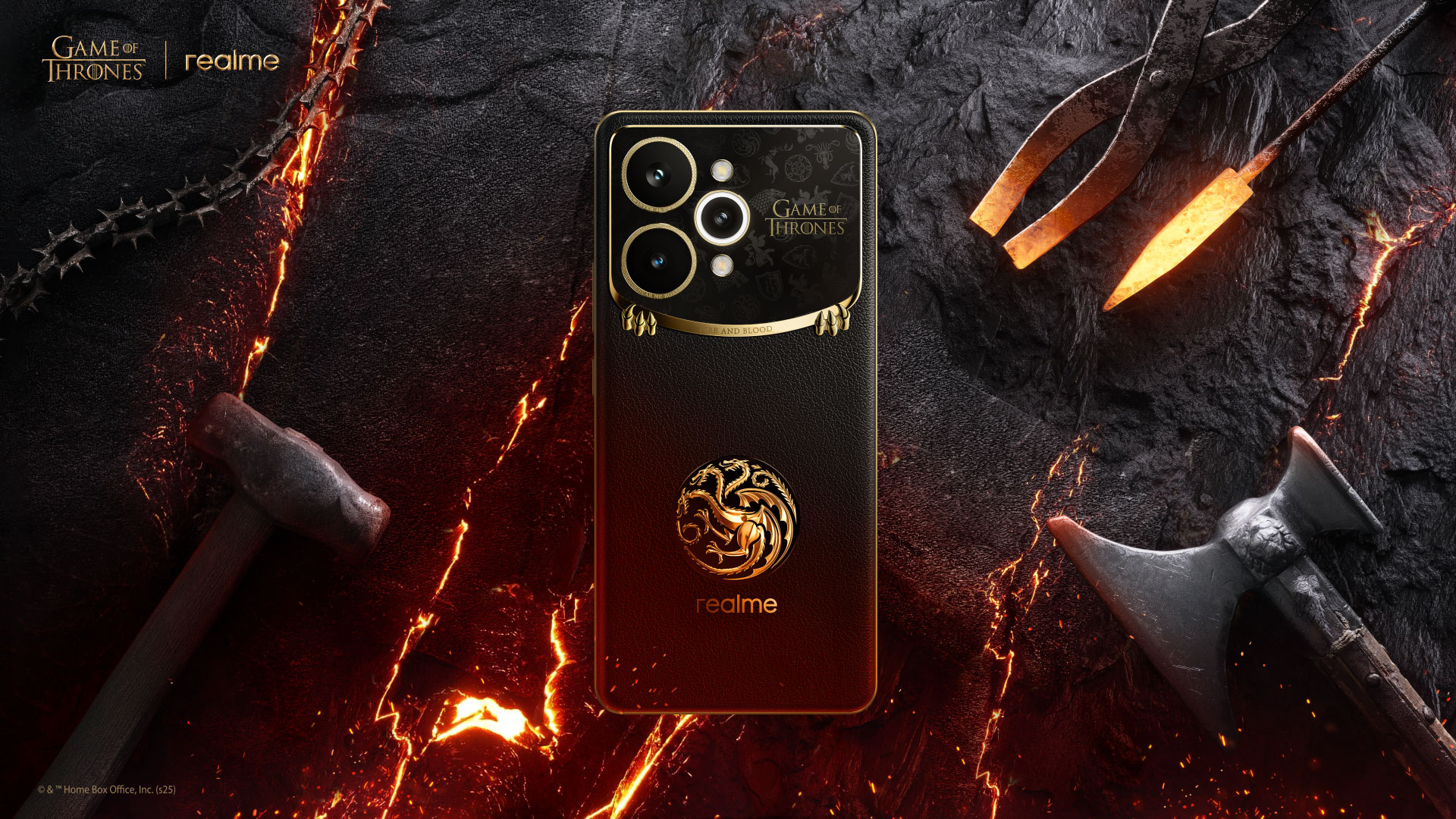跨界再創傳奇！全球首款《權力遊戲》聯名手機登場 realme 15 Pro 權力遊戲限量版十一月正式在台上市 @3C 達人廖阿輝