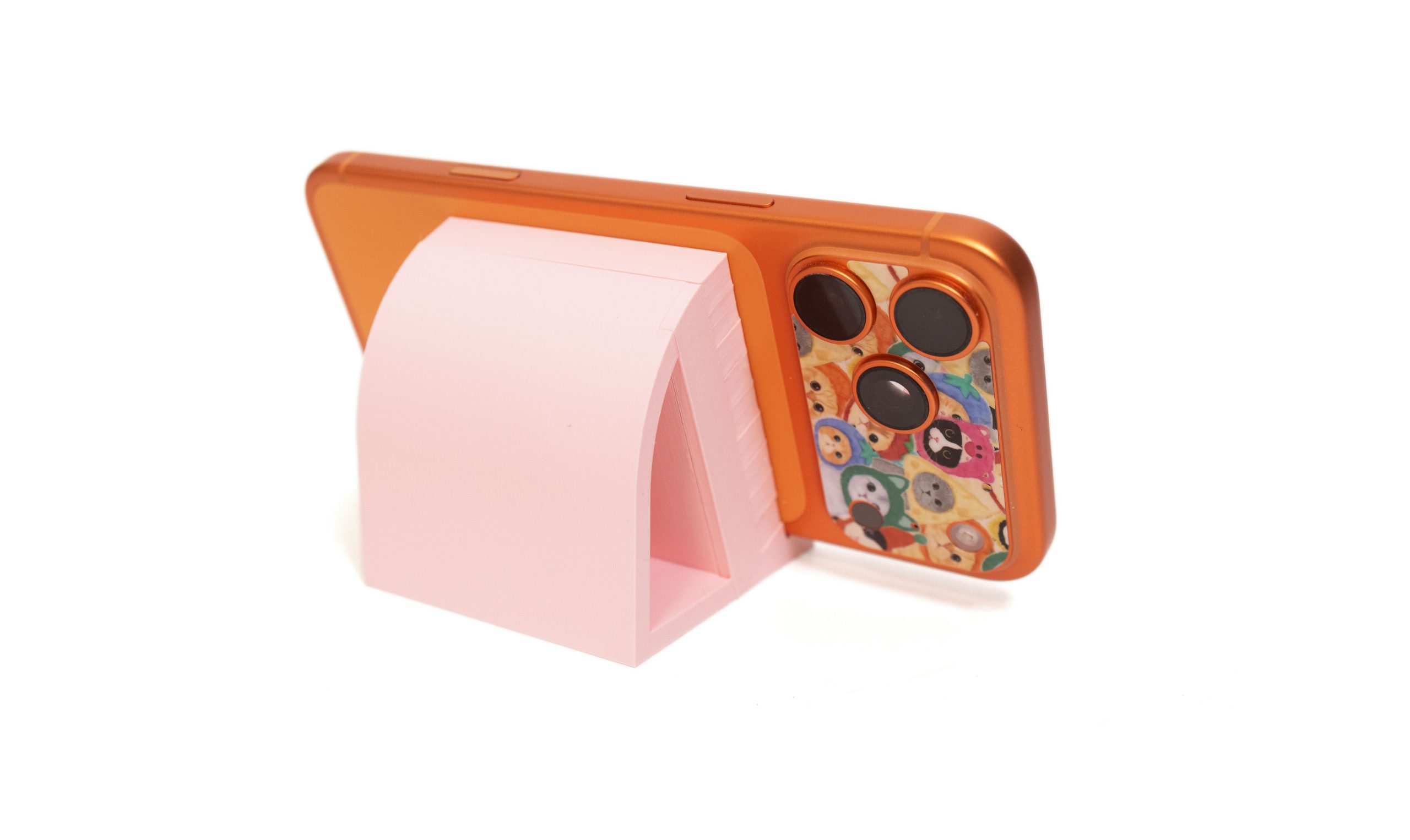 [3DP] 可滑動調節式手機支架底座，針對大型相機模組手機最佳化 @3C 達人廖阿輝