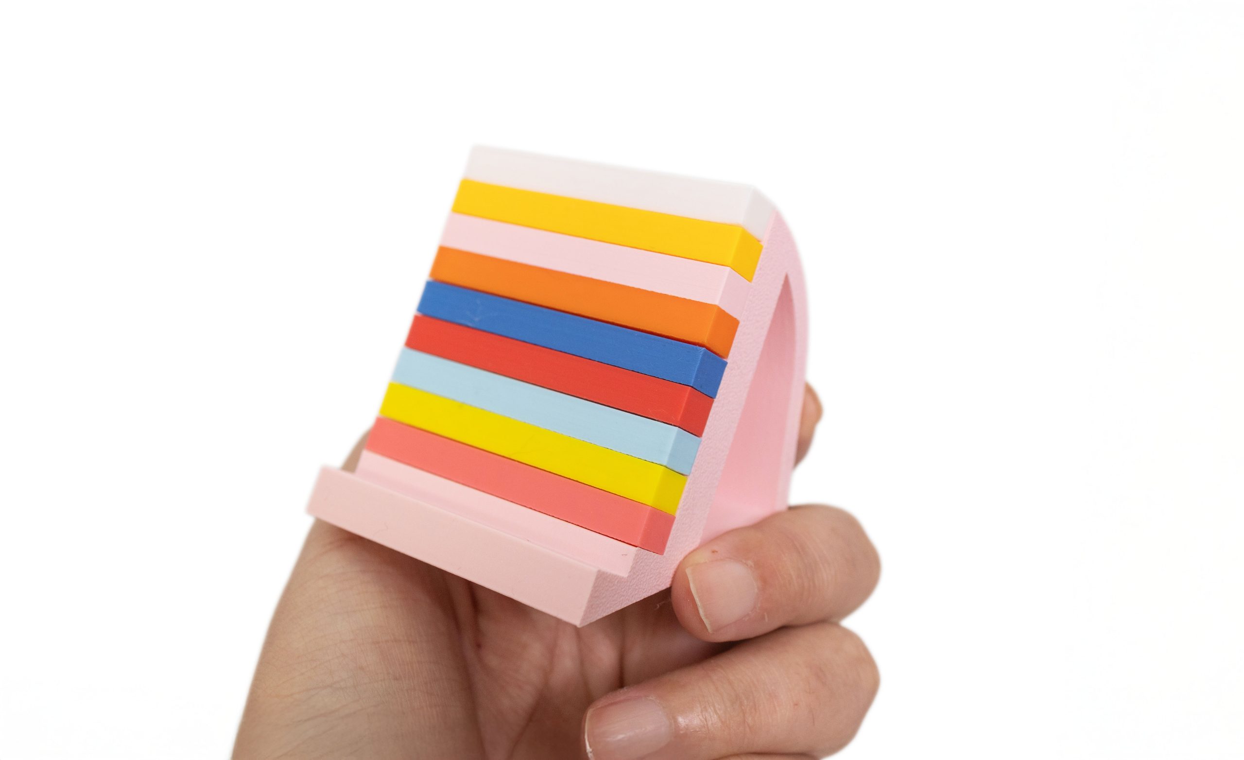 [3DP] 可滑動調節式手機支架底座，針對大型相機模組手機最佳化 @3C 達人廖阿輝