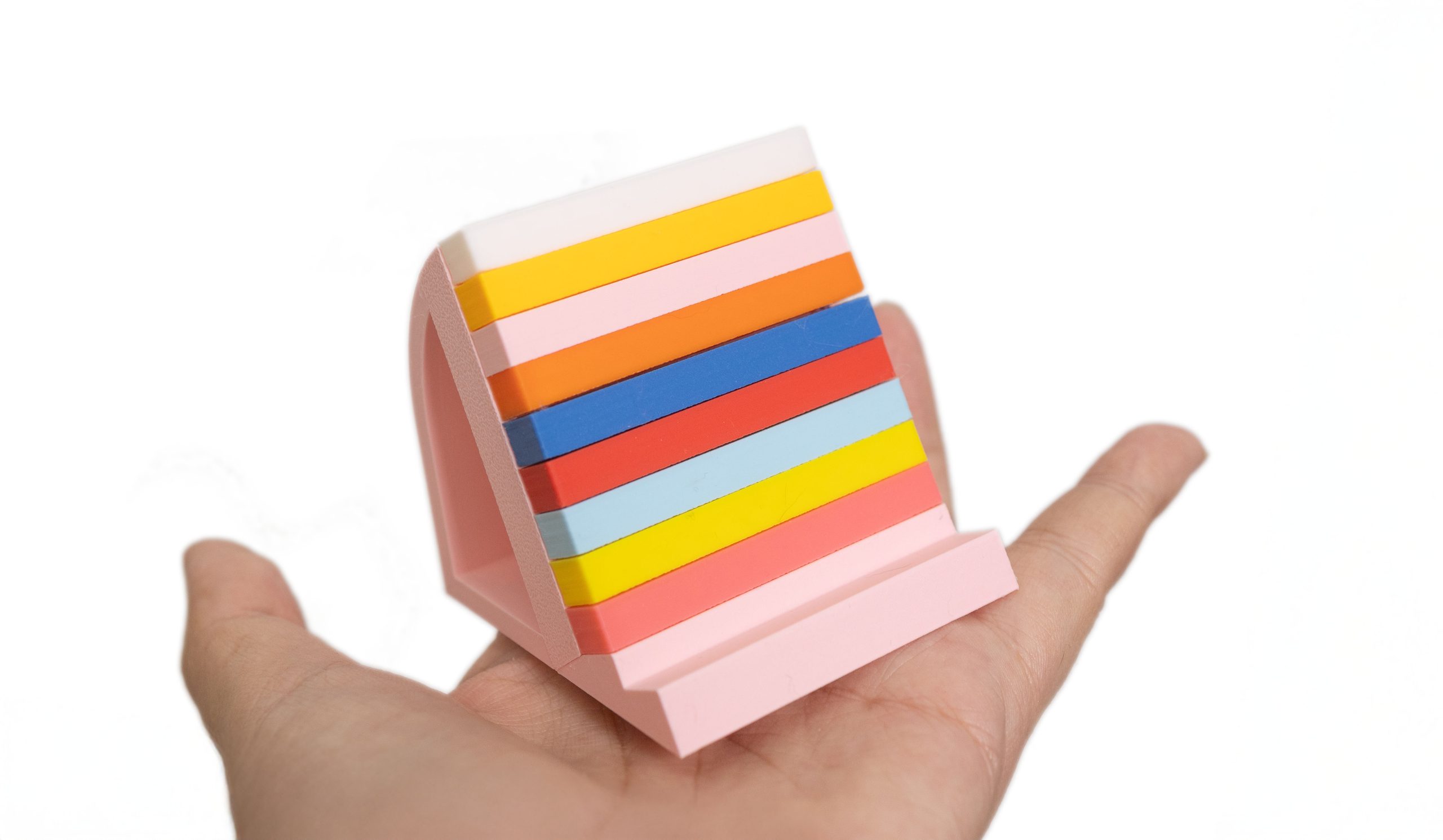 [3DP] 可滑動調節式手機支架底座，針對大型相機模組手機最佳化 @3C 達人廖阿輝