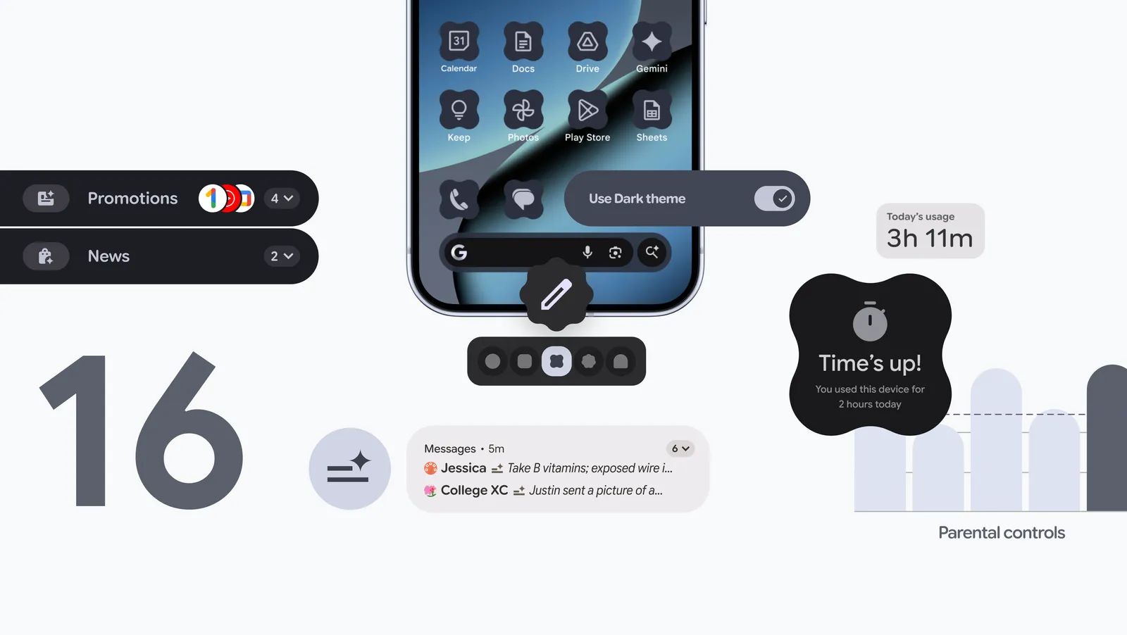 Android 16 功能大進化　AI 智慧通知、家長監護與詐騙防護全面升級 @3C 達人廖阿輝