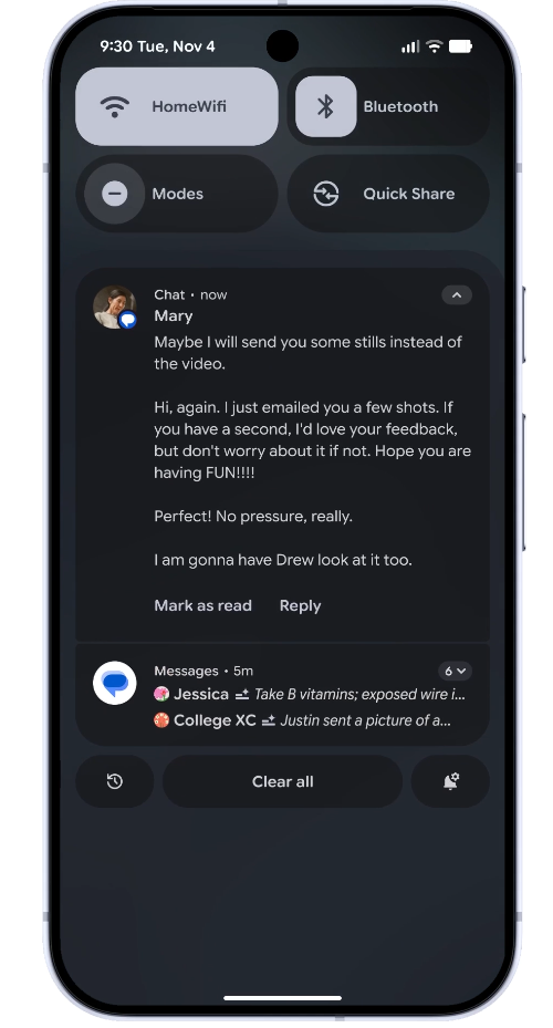 Android 16 功能大進化　AI 智慧通知、家長監護與詐騙防護全面升級 @3C 達人廖阿輝