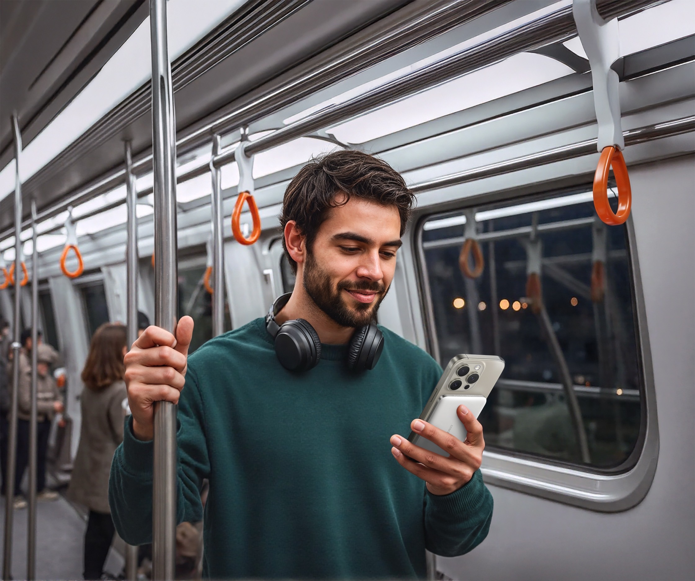 歷代最輕薄磁吸行充進化登場 ANKER A1665 僅 120 克、 8.6 毫米 輕裝隨行無感補電 人氣自帶線行充 A1695 推出全新銀色款 新春優惠同步開跑 @3C 達人廖阿輝