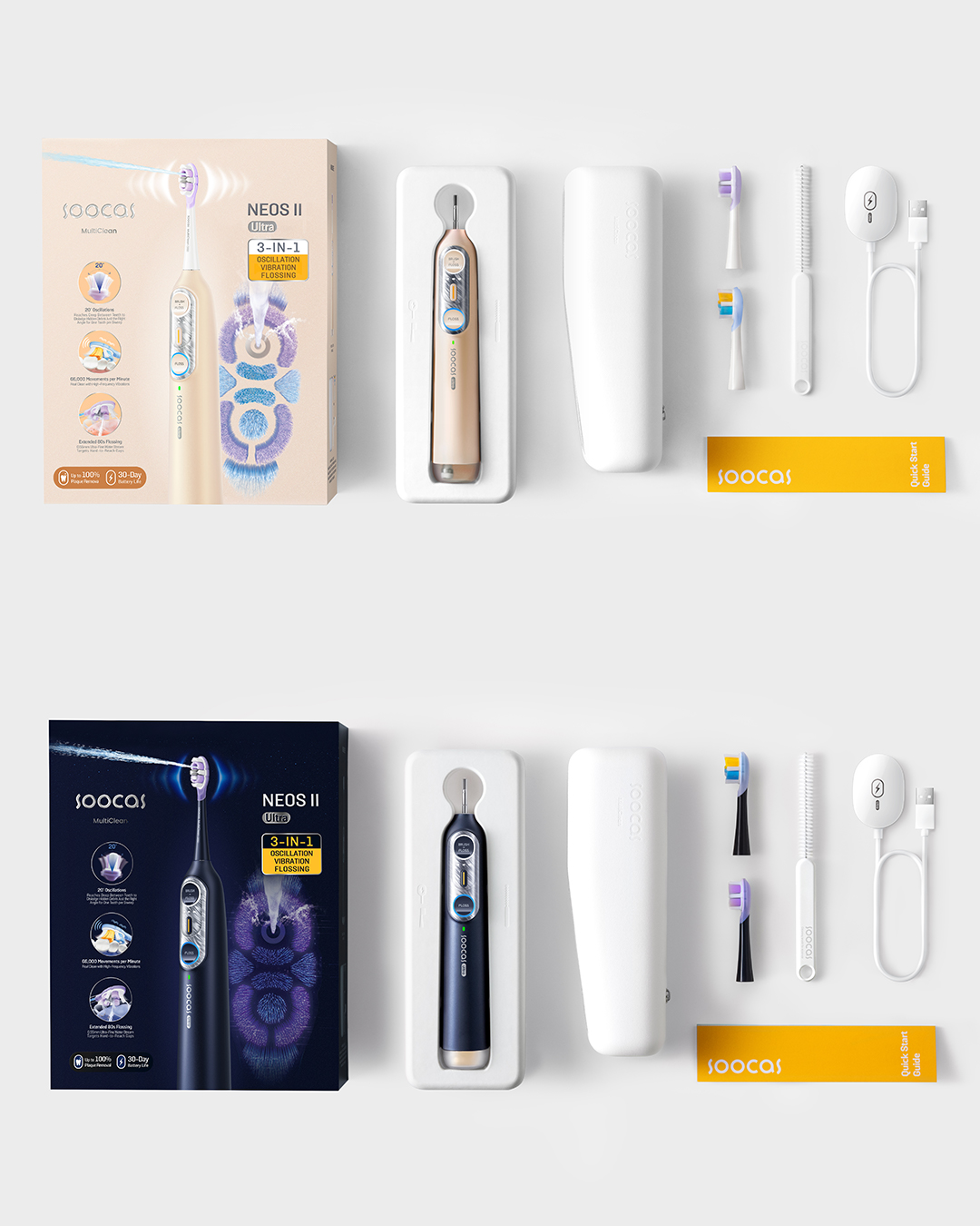 Soocas NEOS II Ultra 全效沖牙音波電動牙刷 1/26 在台上市 CES 2026 最新口腔清潔科技登場，刷牙＋沖牙一機同步完成 創家 iNNOHOME 獨家代理，1/19&ndash;1/25 限時預購享 3 年延長保固 @3C 達人廖阿輝