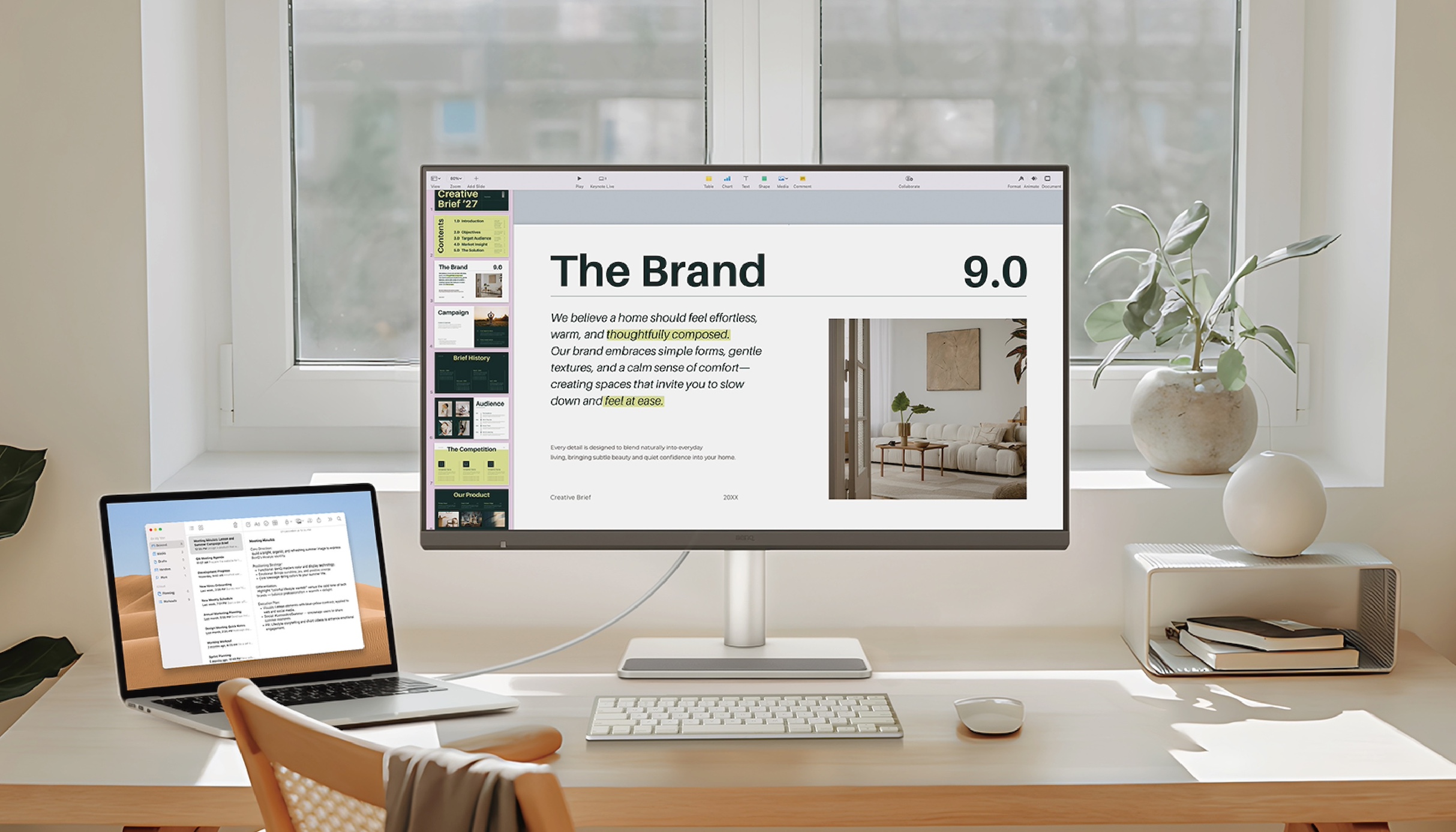 BenQ MA 系列 Mac&reg; 專屬外接螢幕全面到位！5K 旗艦 MA270S 、 4K 120Hz MA320UG 同步登場 打造從日常到專業的極致視覺體驗 @3C 達人廖阿輝