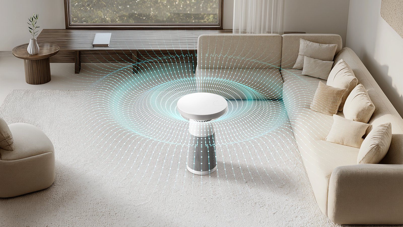 最懂生活的「小蘑菇」登場！LG PuriCare AeroSpeaker 空氣清淨機預購突破 1,600 萬 360&deg; 環形音響、情境燈光與空氣淨化五合一，重新定義傢俱化家電新體驗 @3C 達人廖阿輝