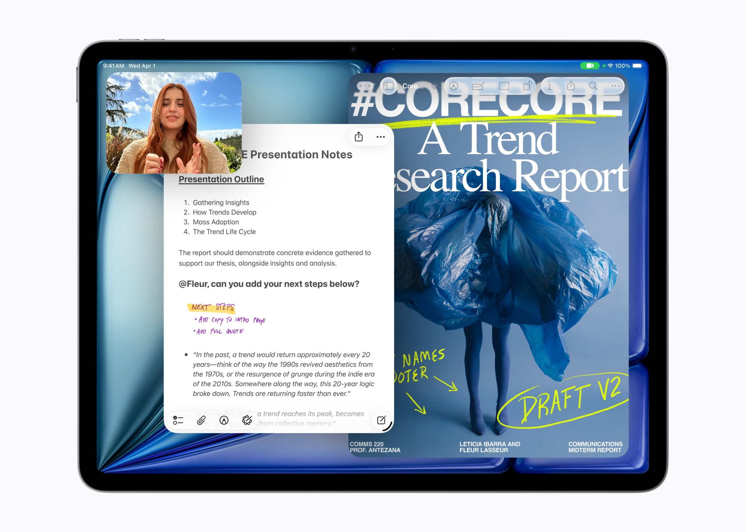 Apple 發表搭載 M4 晶片全新 iPad Air 效能、記憶體與連線全面升級 結合 iPadOS 26 打造更聰明的行動創作平台 @3C 達人廖阿輝 Apple 發表搭載 M4 晶片全新 iPad Air 效能、記憶體與連線全面升級 結合 iPadOS 26 打造更聰明的行動創作平台 @3C 達人廖阿輝