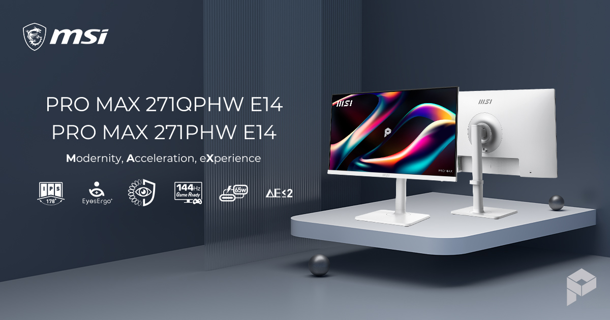 MSI PRO MAX 系列正式登場 高效生產力與護眼美學一次到位 @3C 達人廖阿輝 MSI PRO MAX 系列正式登場 高效生產力與護眼美學一次到位 @3C 達人廖阿輝