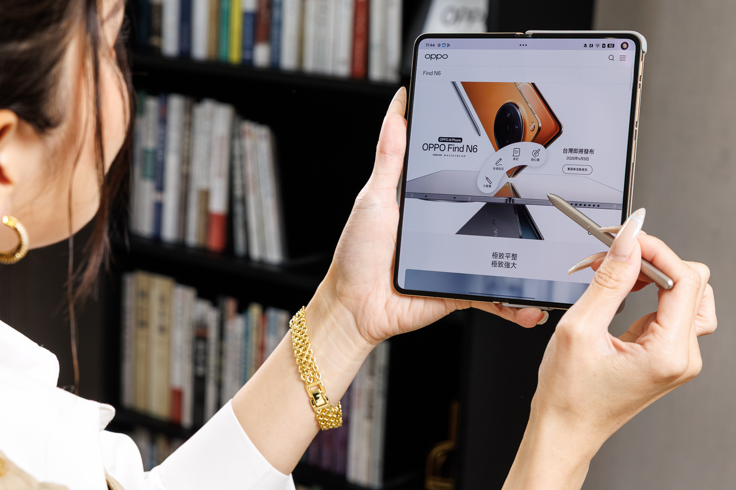 OPPO Find N6 旗艦摺疊登台!無感摺痕+2 億哈蘇影像 重塑市場新標準 首款支援手寫筆套裝與深度 AI 整合 預購最高回饋近 NT$55,000 @3C 達人廖阿輝 OPPO Find N6 旗艦摺疊登台!無感摺痕+2 億哈蘇影像 重塑市場新標準 首款支援手寫筆套裝與深度 AI 整合 預購最高回饋近 NT$55,000 @3C 達人廖阿輝