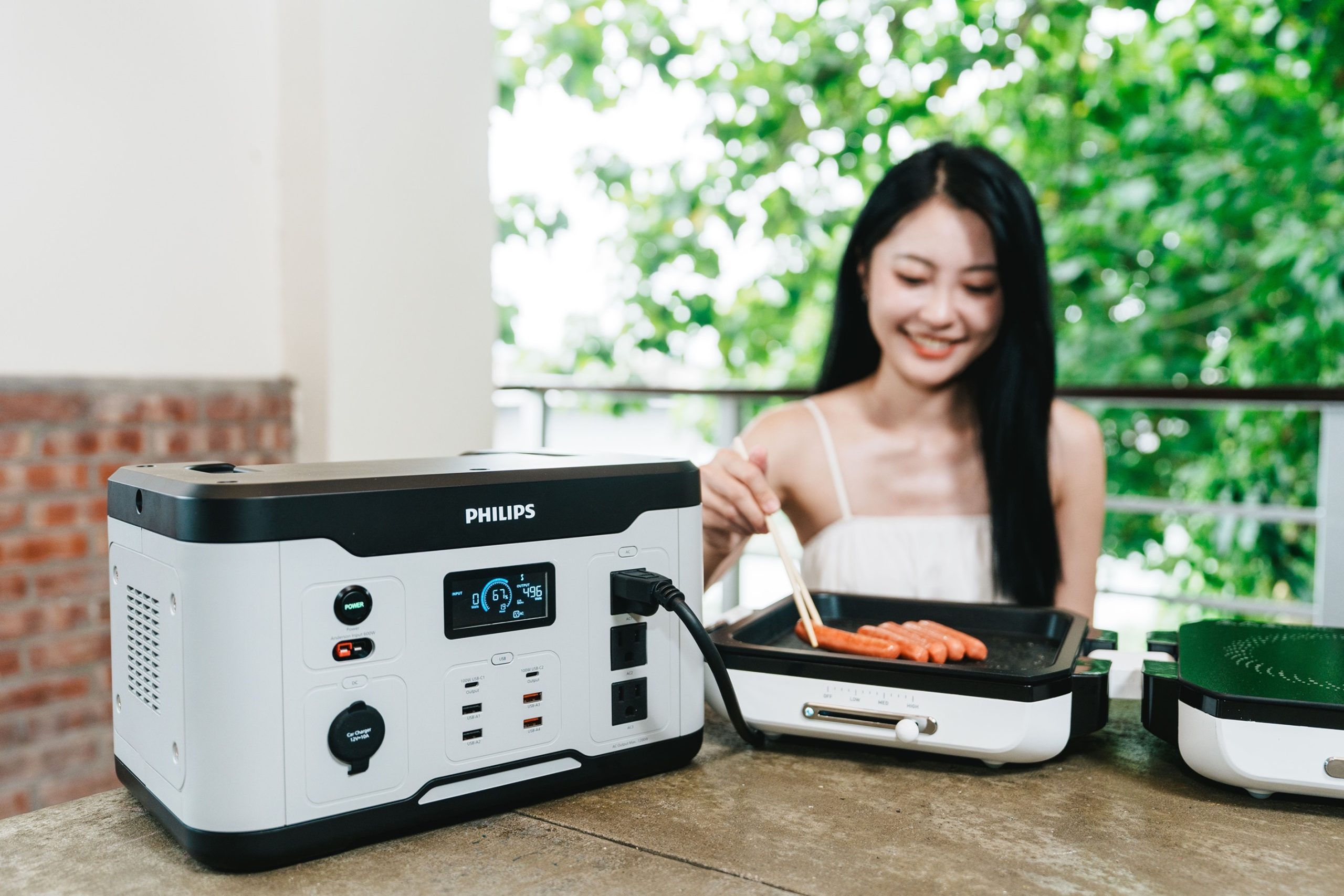 PHILIPS 推出 1+n 儲能行動電源　首創積木式電量擴充設計　1200W 高功率輸出全面支援家電　打造戶外、居家與數位游牧全方位用電方案 @3C 達人廖阿輝