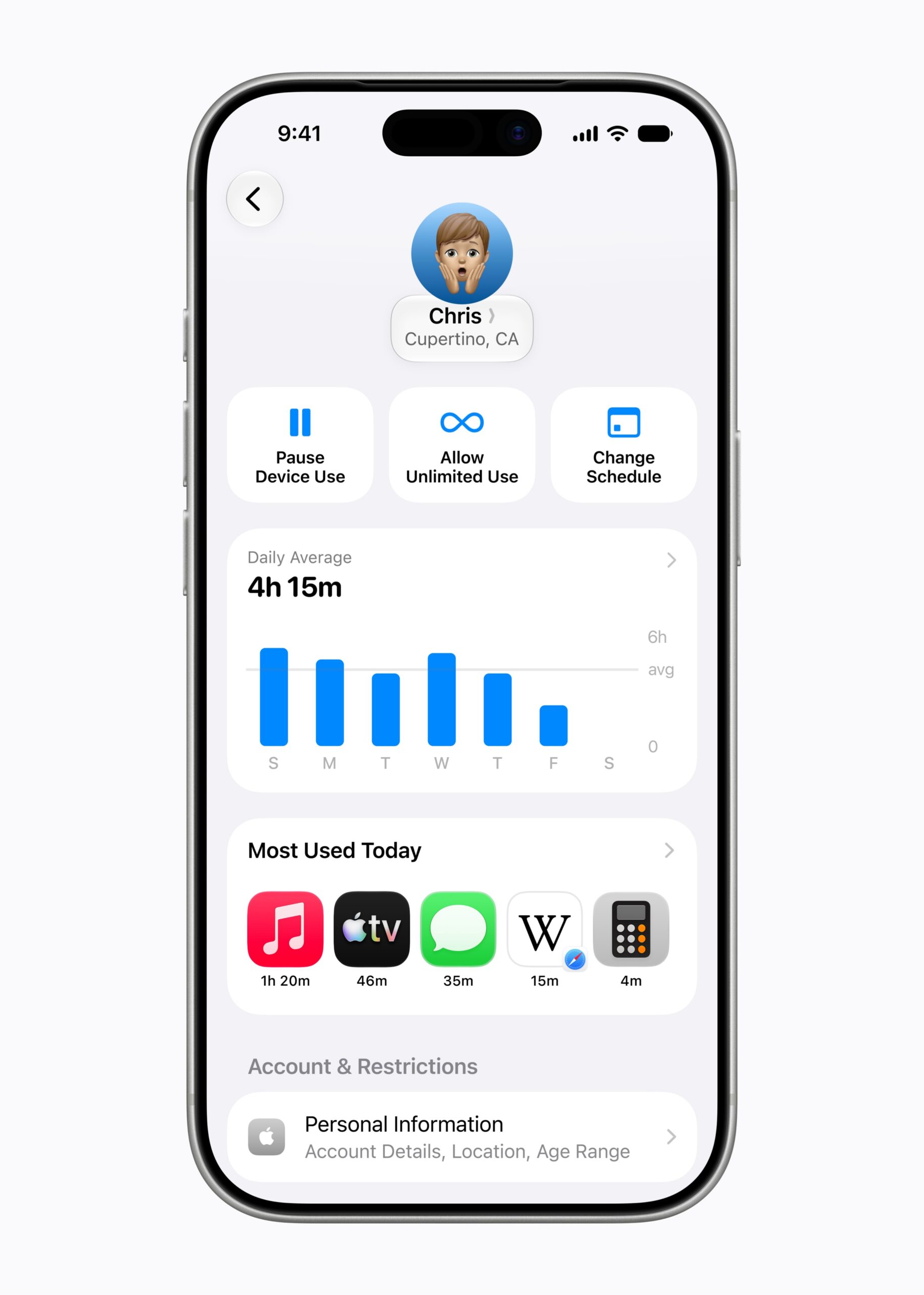 Apple 預告全新兒童安全功能升級 打造更安心、更健康的數位成長環境　全新兒童帳號、智慧內容管理與強化家長監護工具今年秋季登場，協助家庭建立更安全的數位體驗 @3C 達人廖阿輝