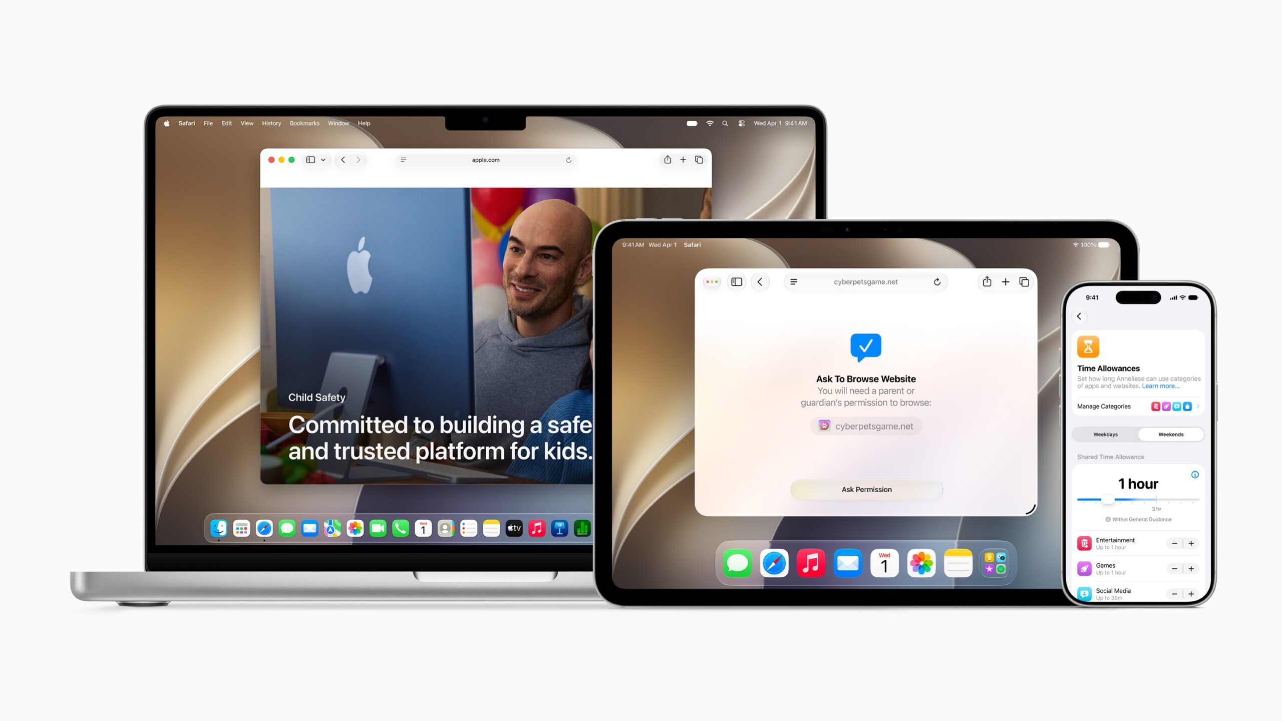 Apple 預告全新兒童安全功能升級 打造更安心、更健康的數位成長環境　全新兒童帳號、智慧內容管理與強化家長監護工具今年秋季登場，協助家庭建立更安全的數位體驗 @3C 達人廖阿輝