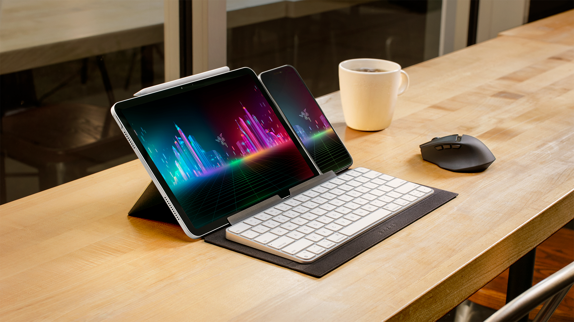 Razer 推出 Travel Case Folio for Portable Keyboards　一體兼具保護、支架與行動辦公體驗　超薄 PU 皮革設計打造便攜式鍵盤最佳拍檔　支援多角度支撐平板與掌機　滿足玩家、創作者與行動工作需求 @3C 達人廖阿輝