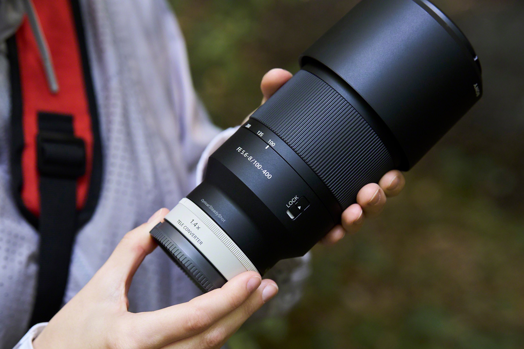 Sony 推出 FE 100-400mm F5.6-8 OSS 超望遠變焦鏡頭　654 克輕量設計兼顧 400mm 望遠與高機動性　全焦段高畫質、快速自動對焦與光學防手震一次到位　支援最高 800mm 焦距，APS-C 模式更可延伸至 1,200mm @3C 達人廖阿輝