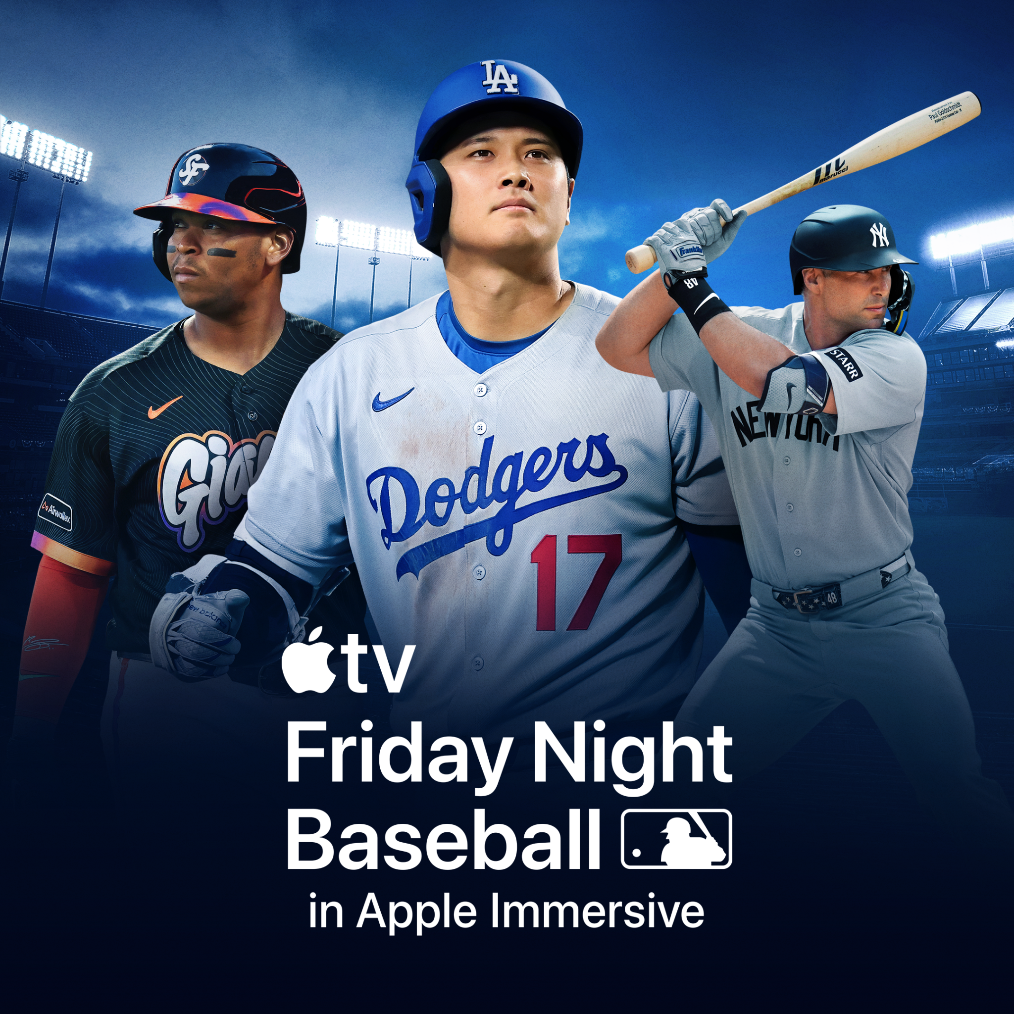 Apple 與 MLB 公布 9 月《週五棒球夜》賽程　8 月 28 日起首度以 Apple Immersive 直播登上 Apple Vision Pro　　 @3C 達人廖阿輝