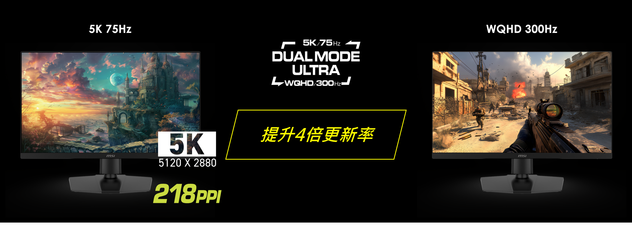 MSI 推出 27 吋 5K Dual Mode 雙模電競顯示器 MAG 271KPD7　一機切換 5K 高畫質與 300Hz 高速更新率　滿足創作、娛樂與電競需求 @3C 達人廖阿輝