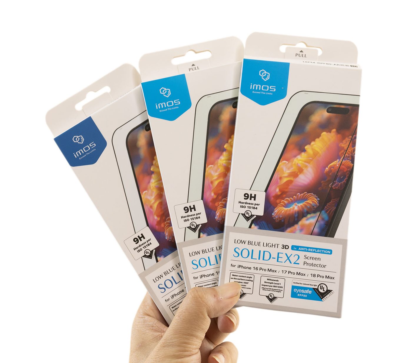 iPhone 18 Pro / Pro Max 全套保護一次到位！iMOS AR 無影膜、藍寶石鏡頭貼，三款軍規殼怎麼選？