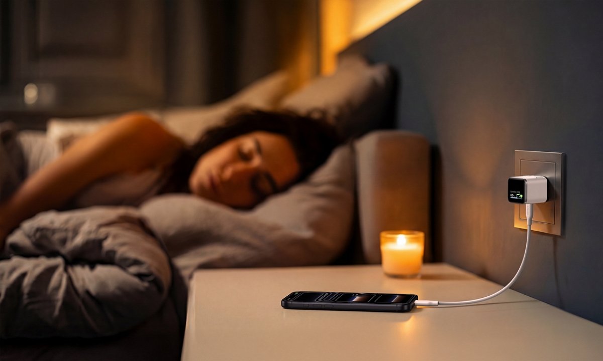 Anker 整合五大品牌　AI 螢幕充電器登場　智慧辨識 iPhone 機型、動態調整充電功率　螢幕即時掌握功率、溫度與電量　A121D 45W 螢幕充電器主打護機模式　四大通路同步推出換機季優惠