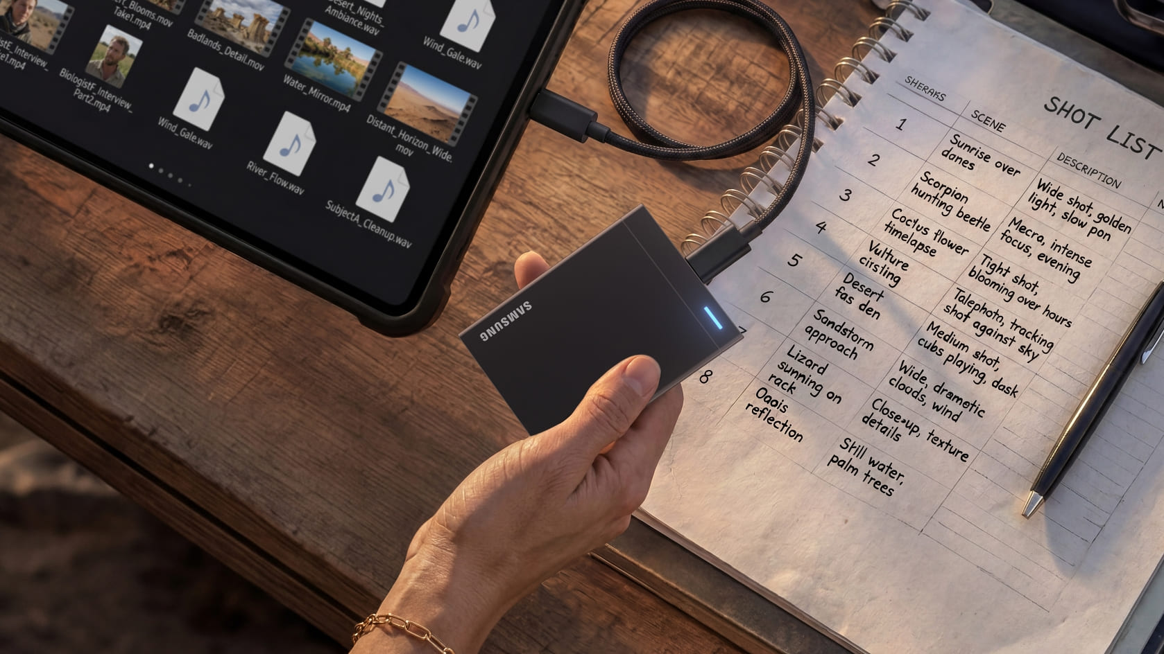 三星 P9 、 P7 移動固態硬碟登台　USB4 高速傳輸再升級　P9 最高 4,000 MB/s 、提供 8TB 大容量，支援 12K 影片直接錄製；P7 則兼顧高速傳輸與多裝置相容性