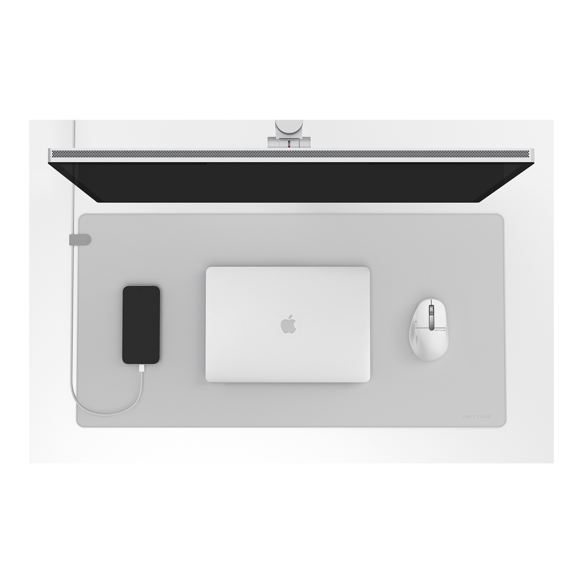 BenQ 推出 Mac 專屬桌面品牌 INFTYLAB　從操作、觀看到收納，打造為 Mac 使用者量身打造的桌面體驗