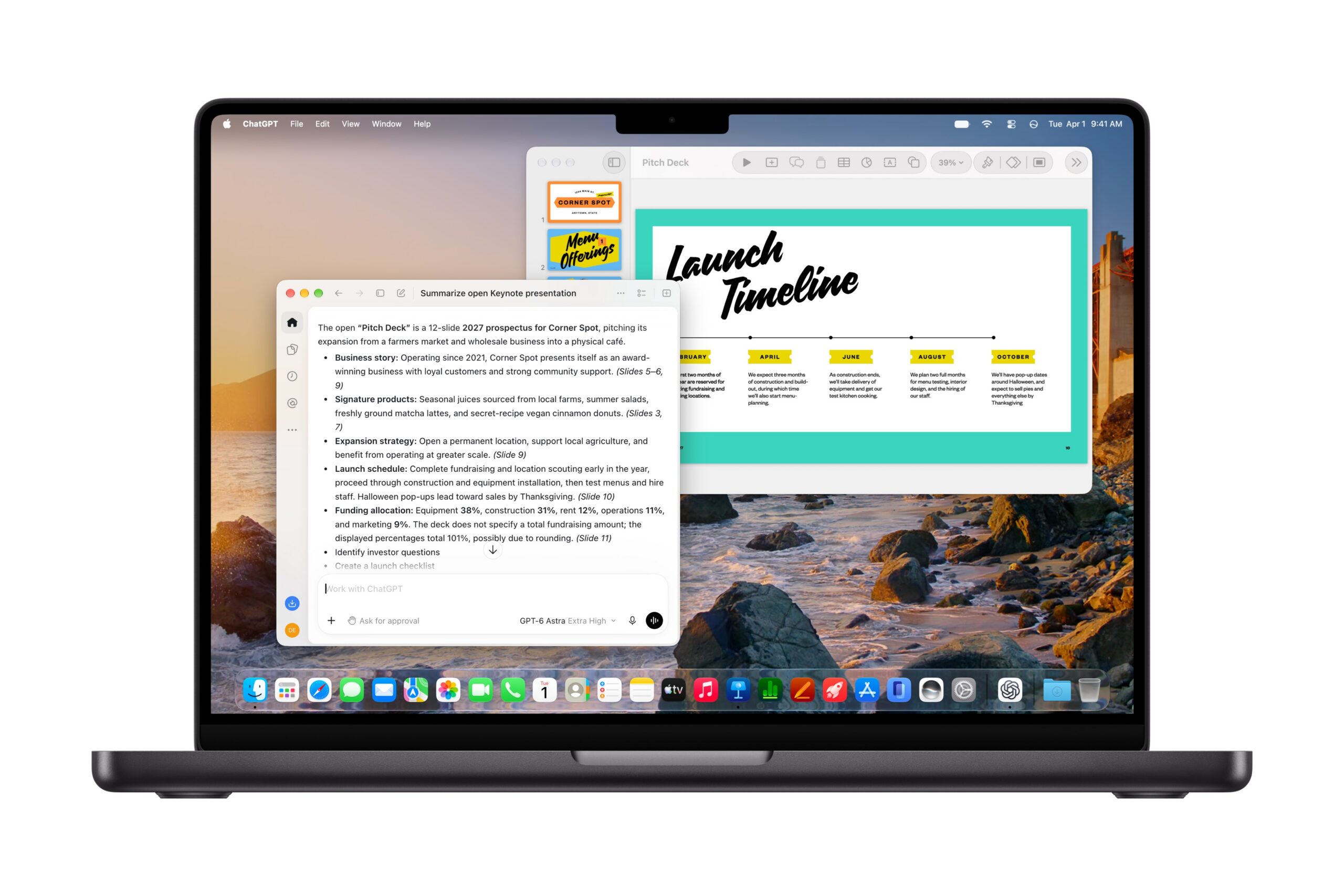 Mac 版 Keynote 智慧助理