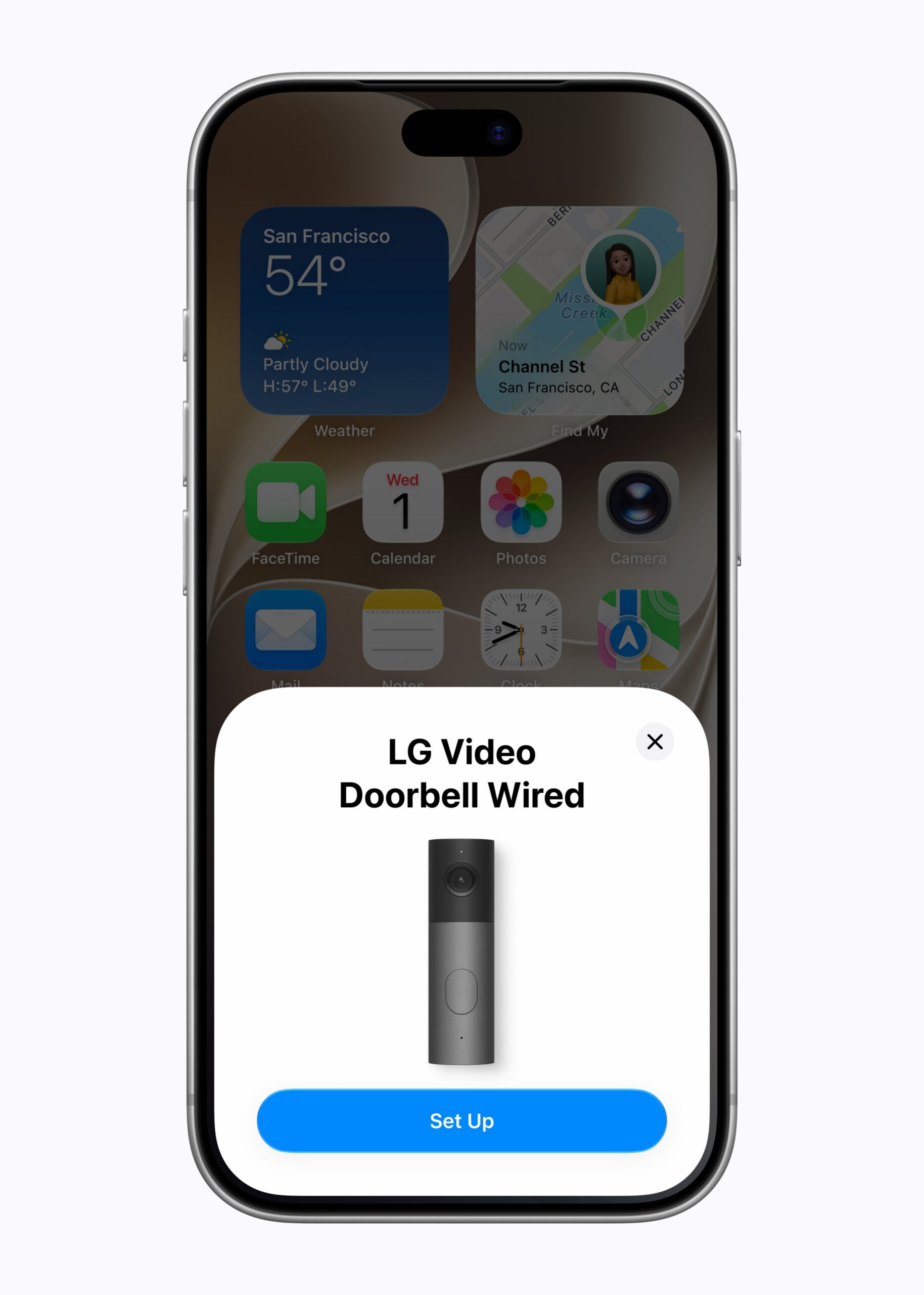 以 iPhone 輕點配對,後續透過家庭 app 管理。